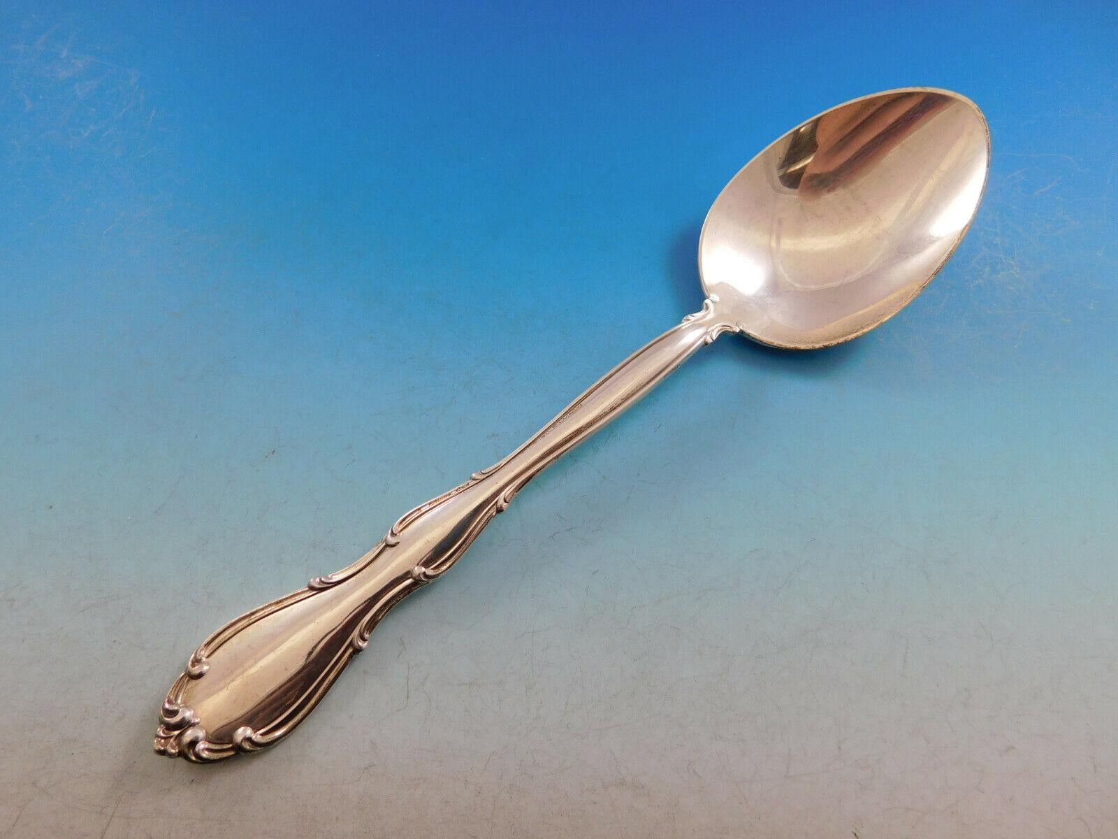 Fontana by Towle Set di posate in argento sterling per 6 persone 33 pezzi in vendita 2