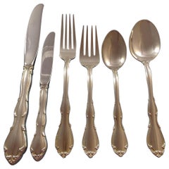 Fontana by Towle Sterling Silver Flatware Set for Eight Service 54 Pieces