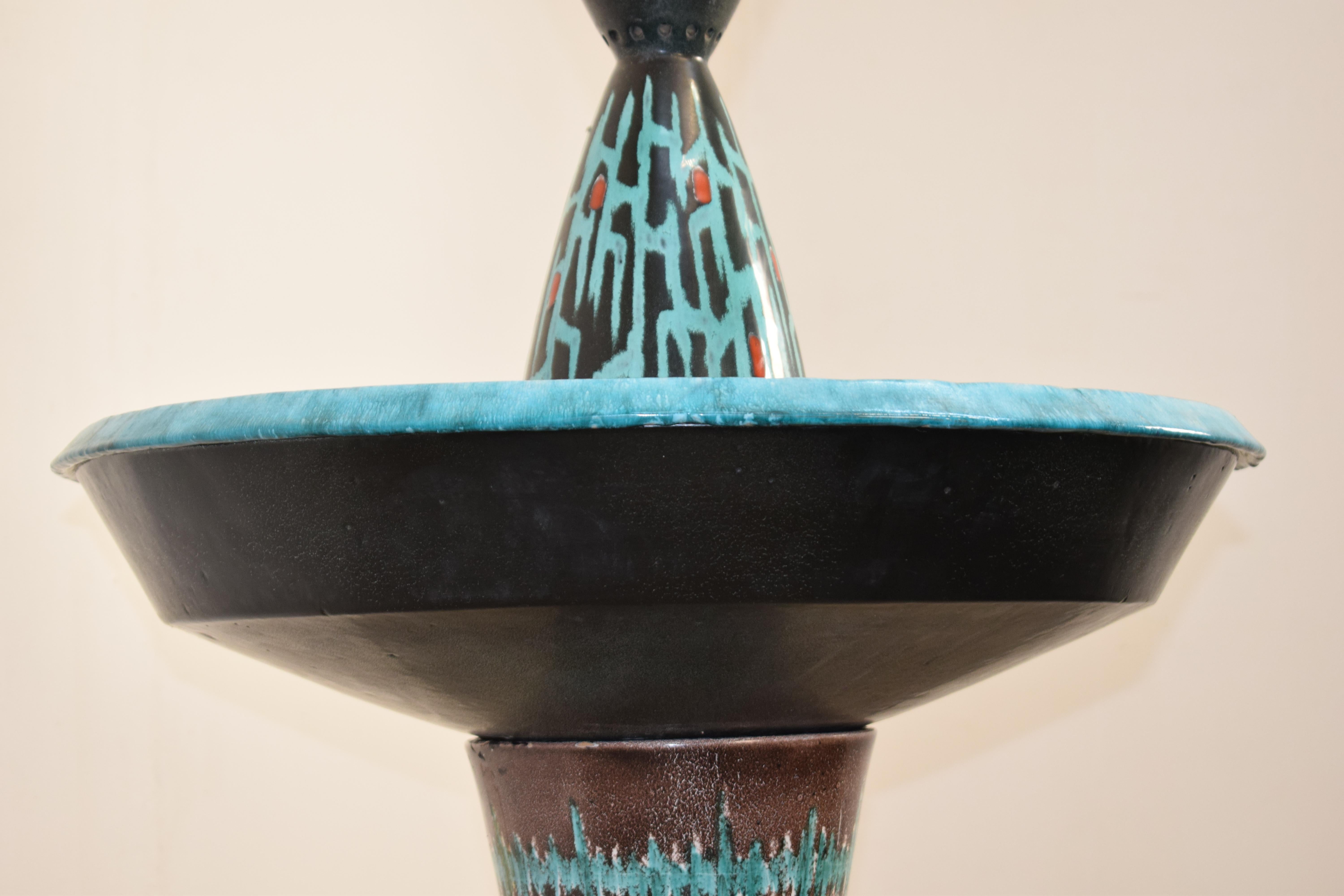 Fuente de cerámica San Polo, Italia, años 50. en venta 2