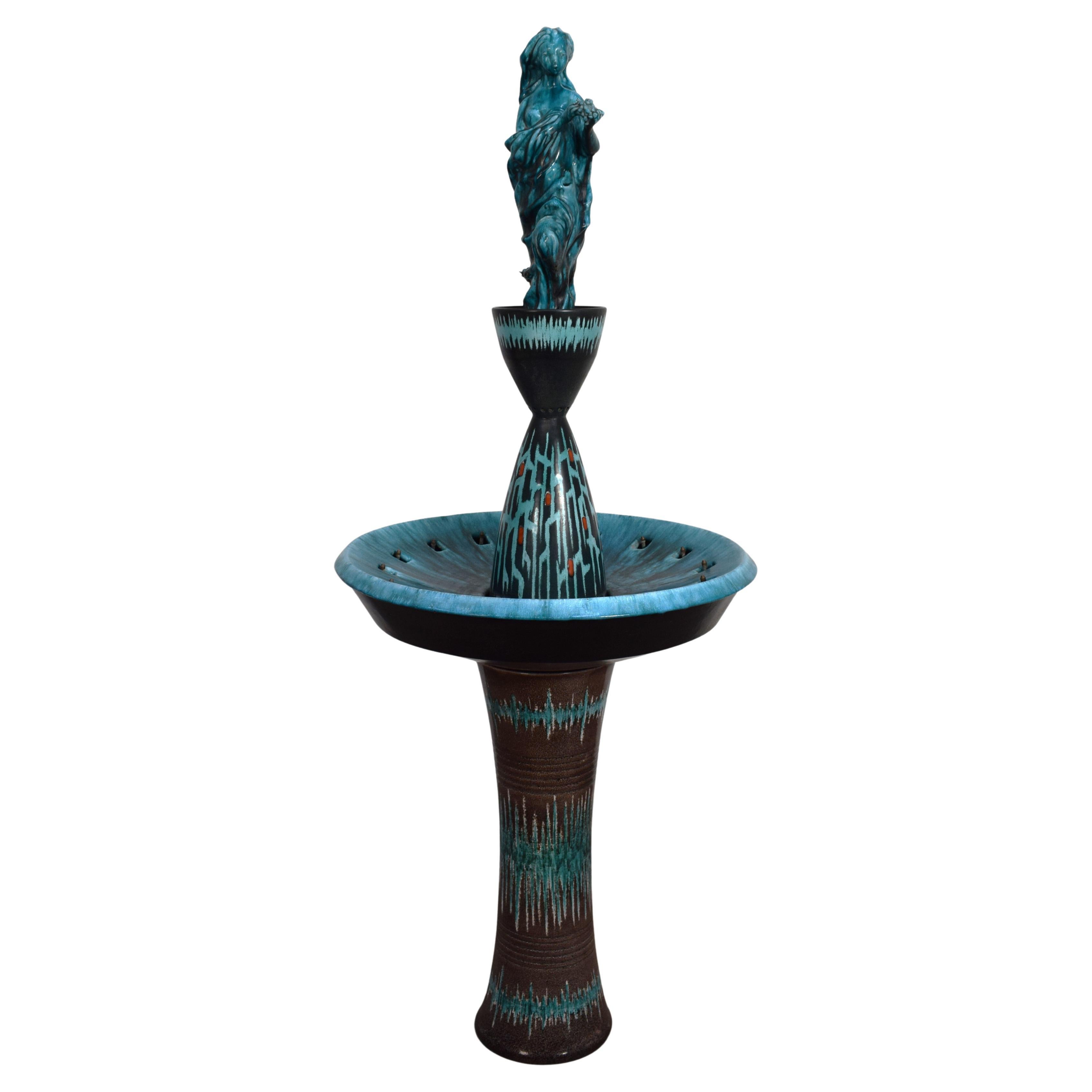 Fuente de cerámica San Polo, Italia, años 50.