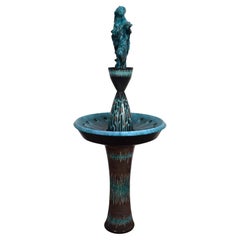 Fuente de cerámica San Polo, Italia, años 50.