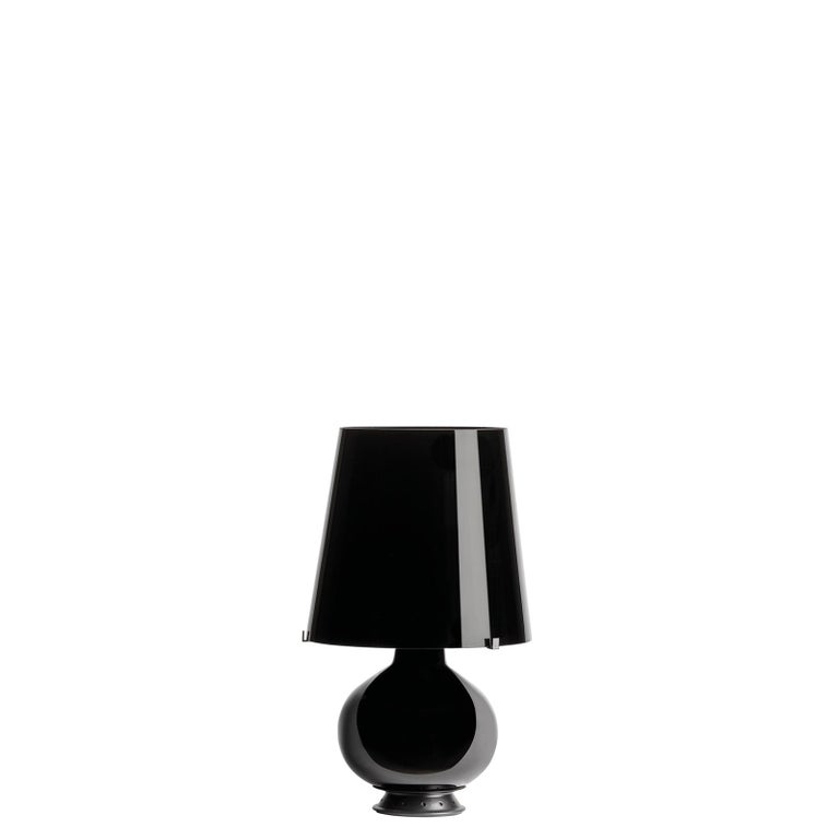 Fontana Small Glass Table Lamp Designed by Max Ingrand in 1954 for Fontana Arte For Sale 3