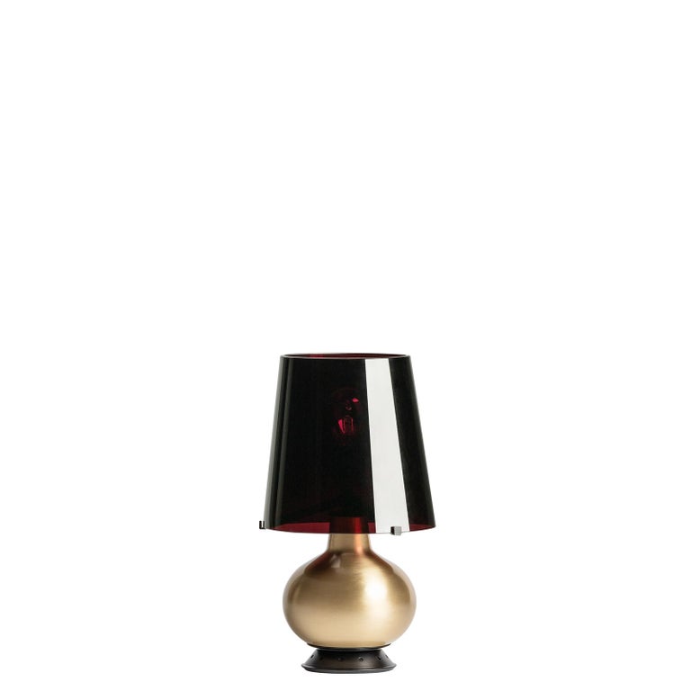 Fontana Small Glass Table Lamp Designed by Max Ingrand in 1954 for Fontana Arte For Sale 6