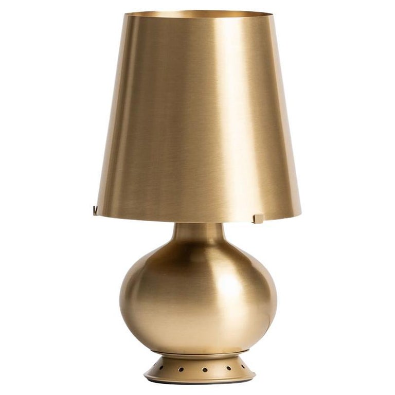 Fontana small glass table lamp designed by max ingrand in 1954 for