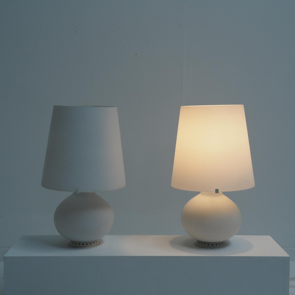 ‘Fontana’ Table Lamps Designed by Max Ingrand for Fontana Arte, 1970s 1