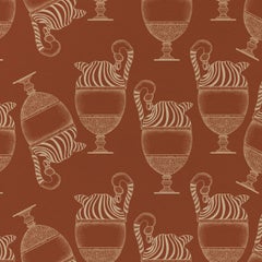 Fontana Terra di Siena Wallpaper - Essenziali Collection