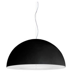 FontanaArte 'Avico' Black Pendant Lamp Designed by Charles Williams