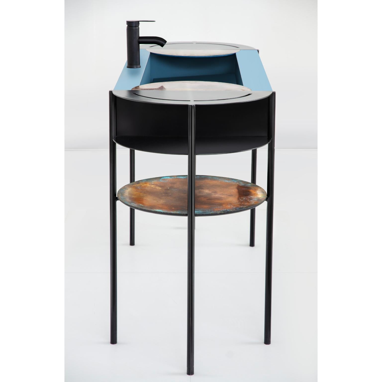 Italiano Lavabo Fontanae Nettuno di Atlas Project in vendita