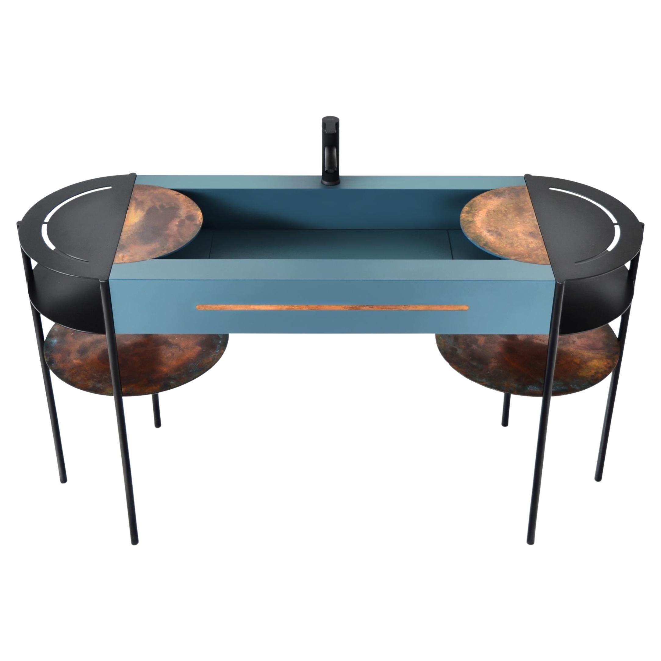 Fontanae Nettuno Washbasin par Atlas Project