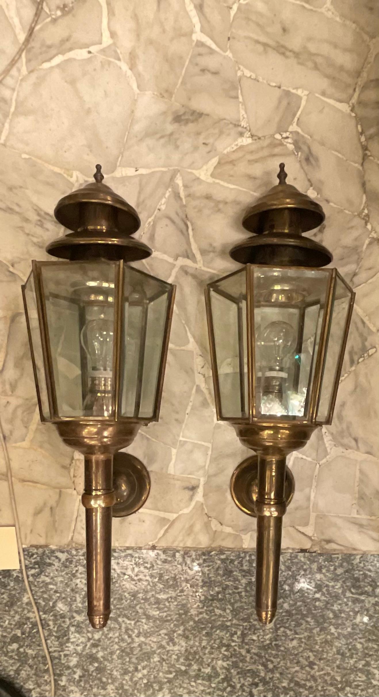 FONTANARTE - Peter Church - Great Couple  of wall sconces - 1950 For Sale 2