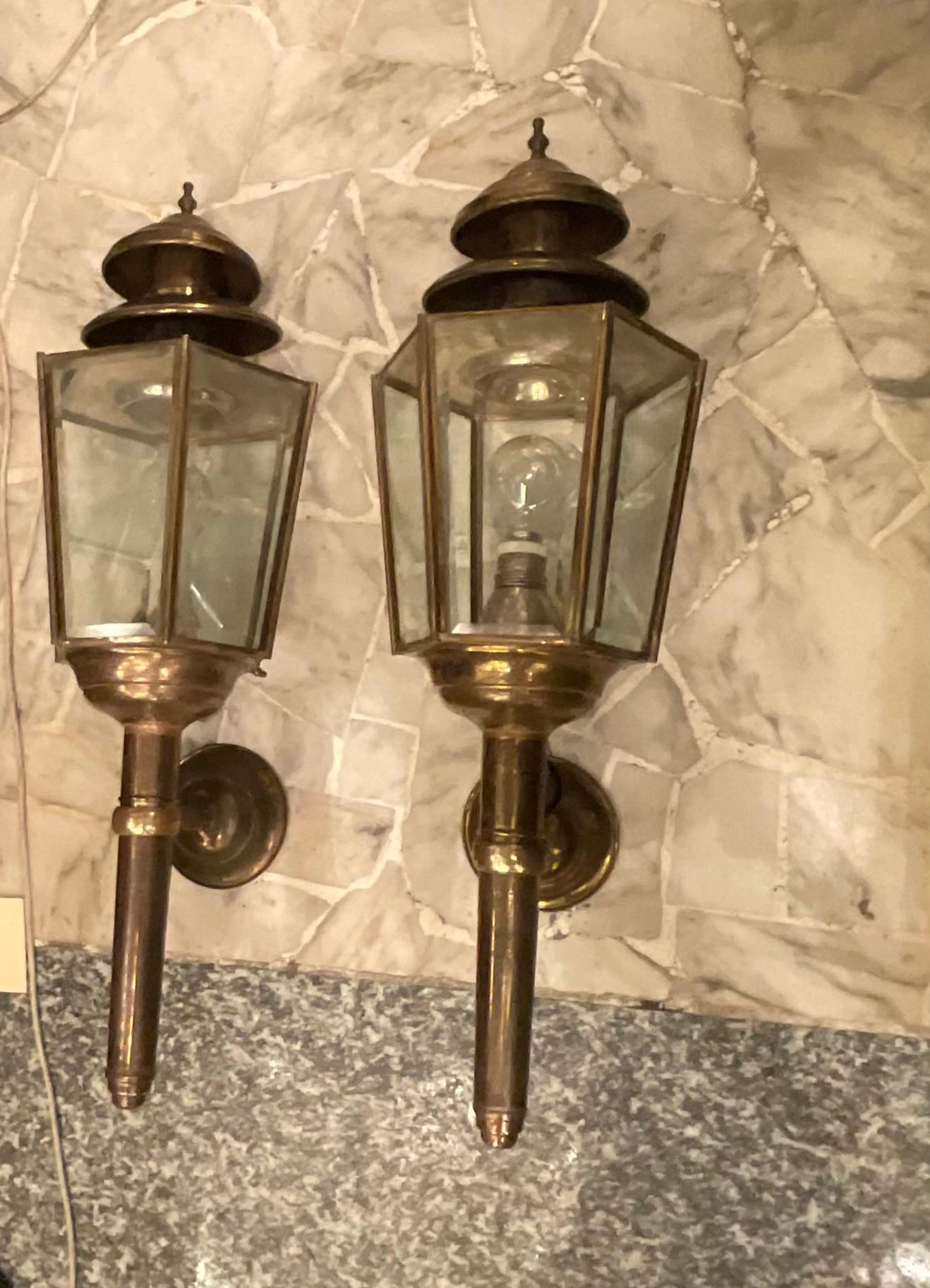 FONTANARTE - Peter Church - Great Couple  of wall sconces - 1950 In Good Condition For Sale In Milano, IT