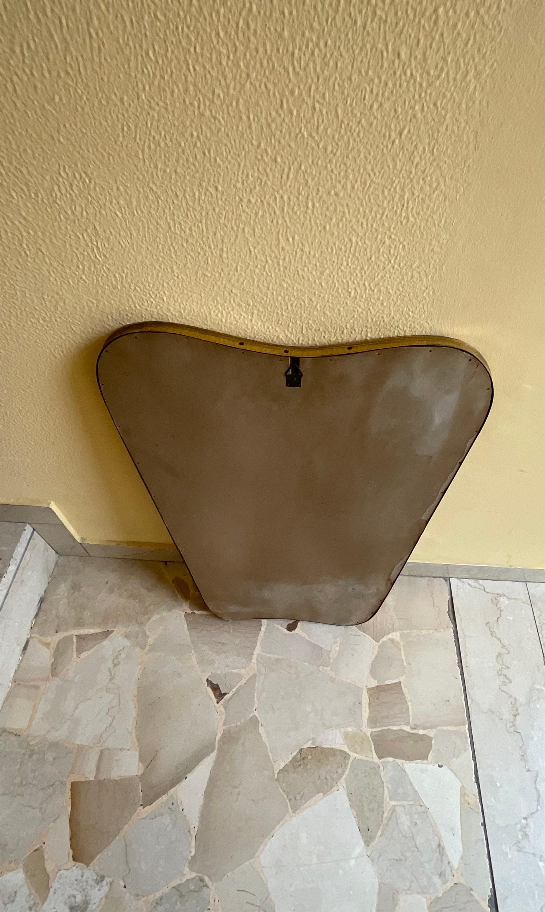 FONTANARTE - PIETRO CHIESA - Miroir des années 1950 - Made in. ITALIE en vente 3