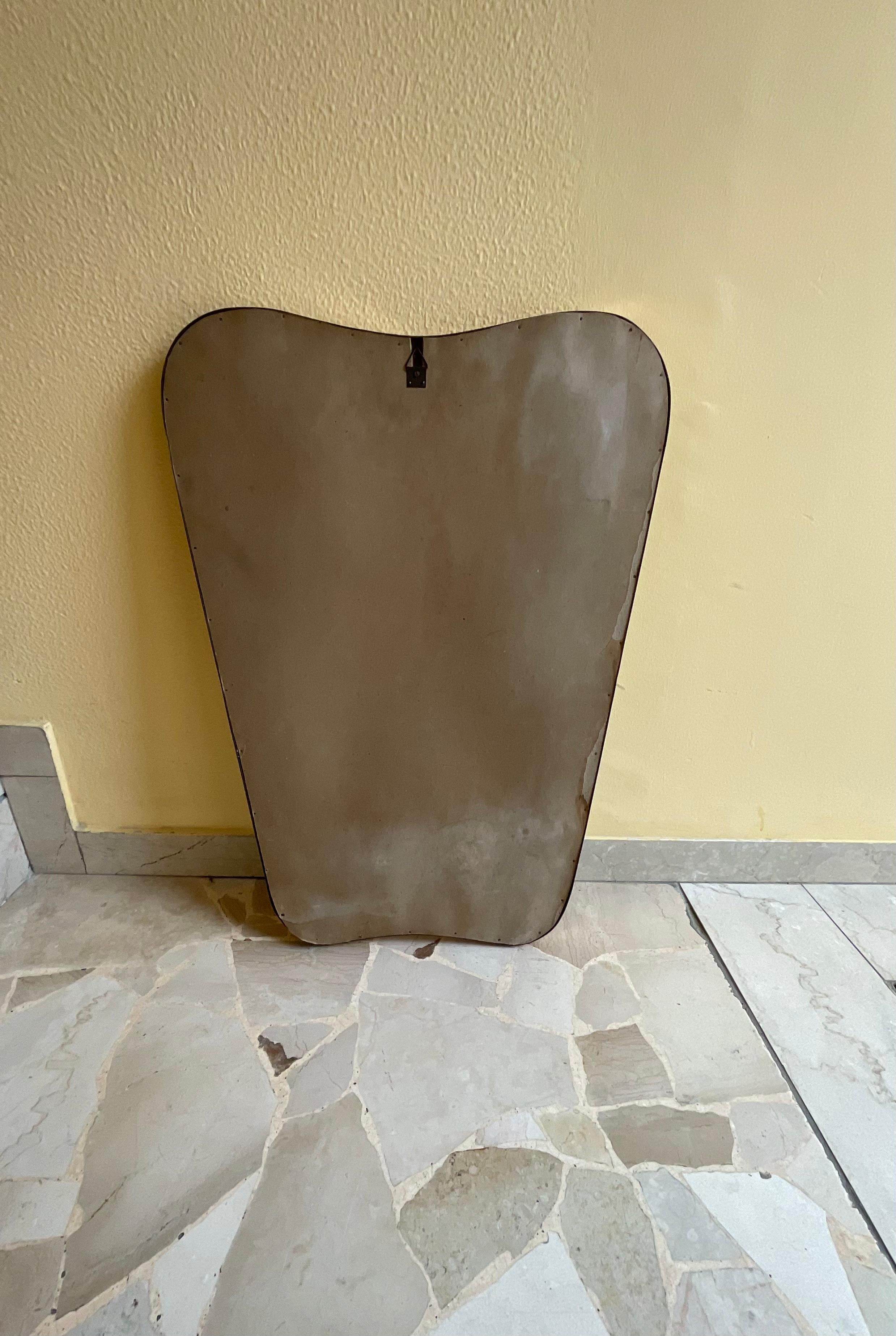 FONTANARTE - PIETRO CHIESA - Miroir des années 1950 - Made in. ITALIE en vente 2