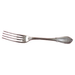 Forchetta da tavola in argento sterling Fontenelle by Odiot France 8 3/8"