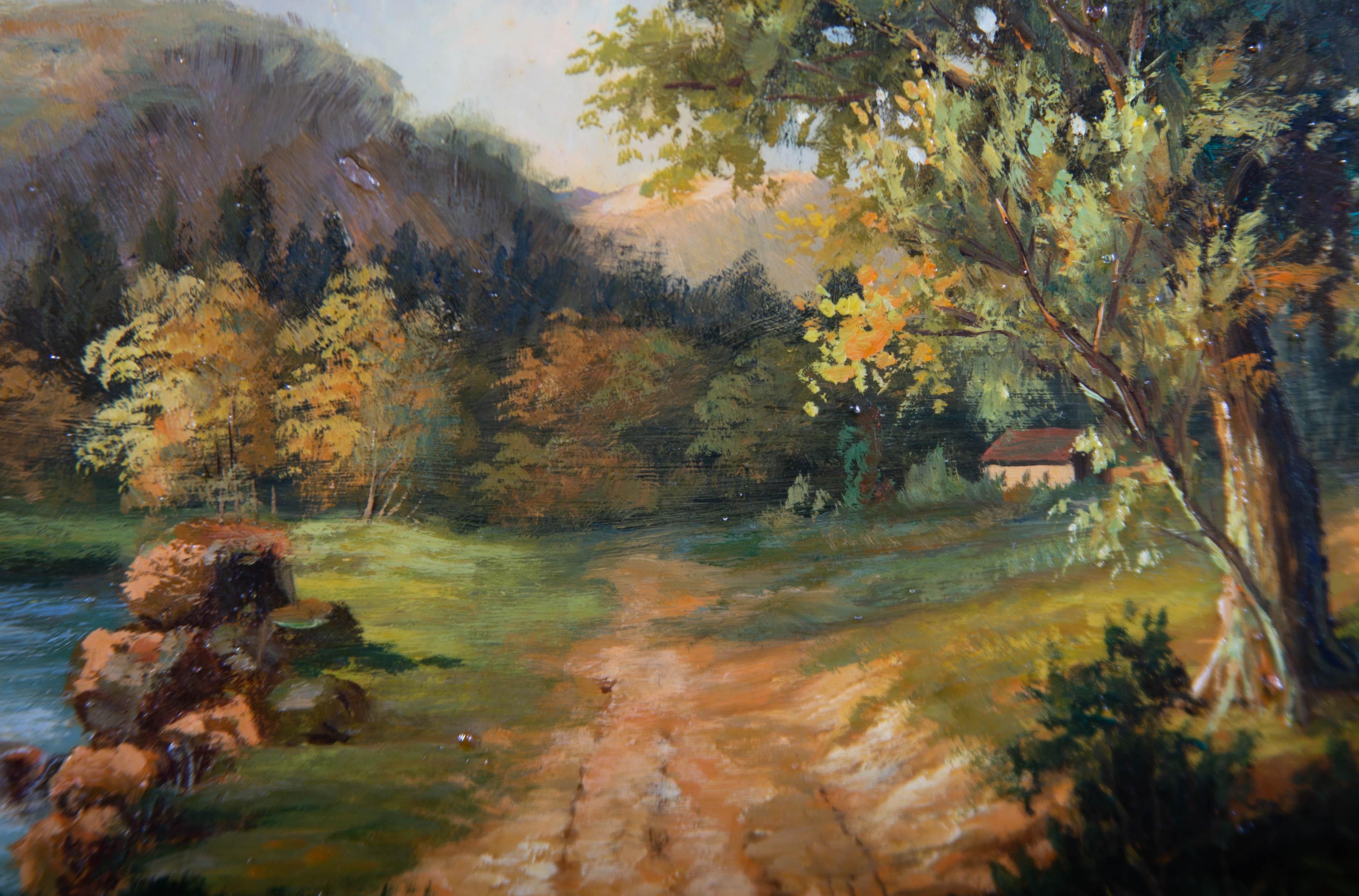 Fonteyn - Olio dei primi del Novecento, Campagna estiva 3