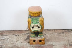 Foo Dog Garden Seat