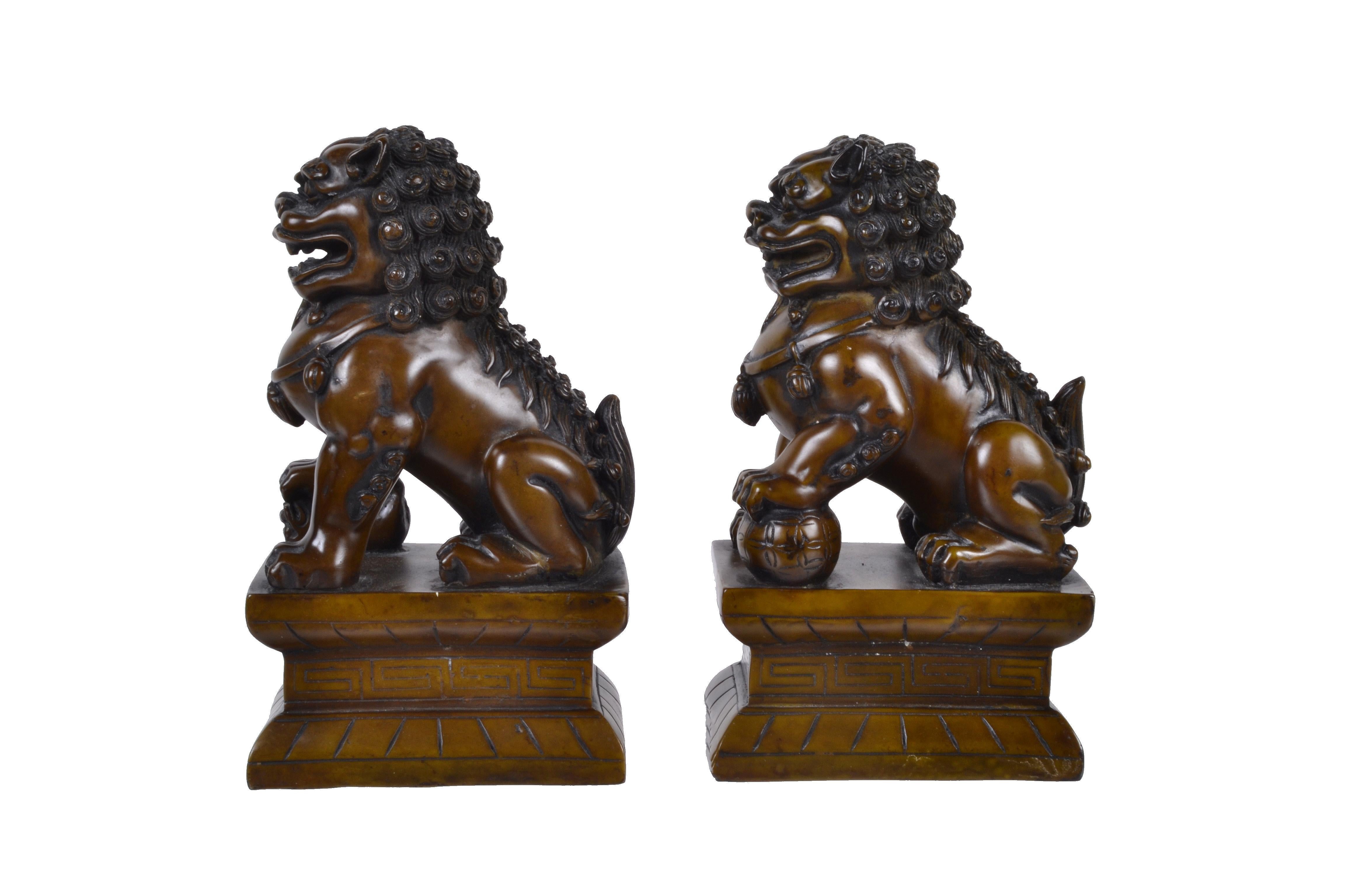 20th Century Foo Dogs, Bookends, a Pair