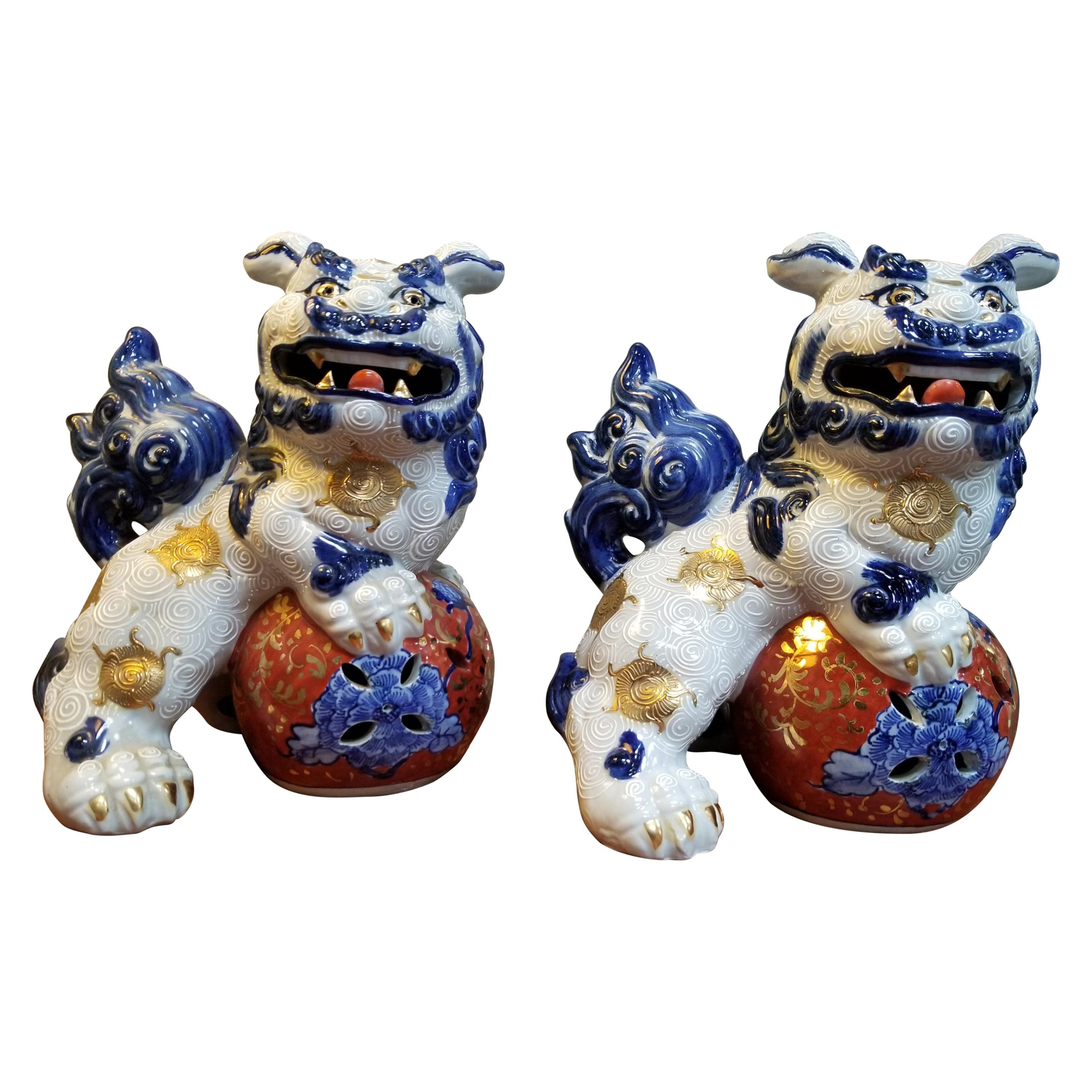 Foo Dogs, Late 20th Century For Sale