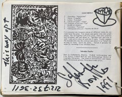 Food Sex Art : Le livre de cuisine des artistes affamés (avec cinq signatures)