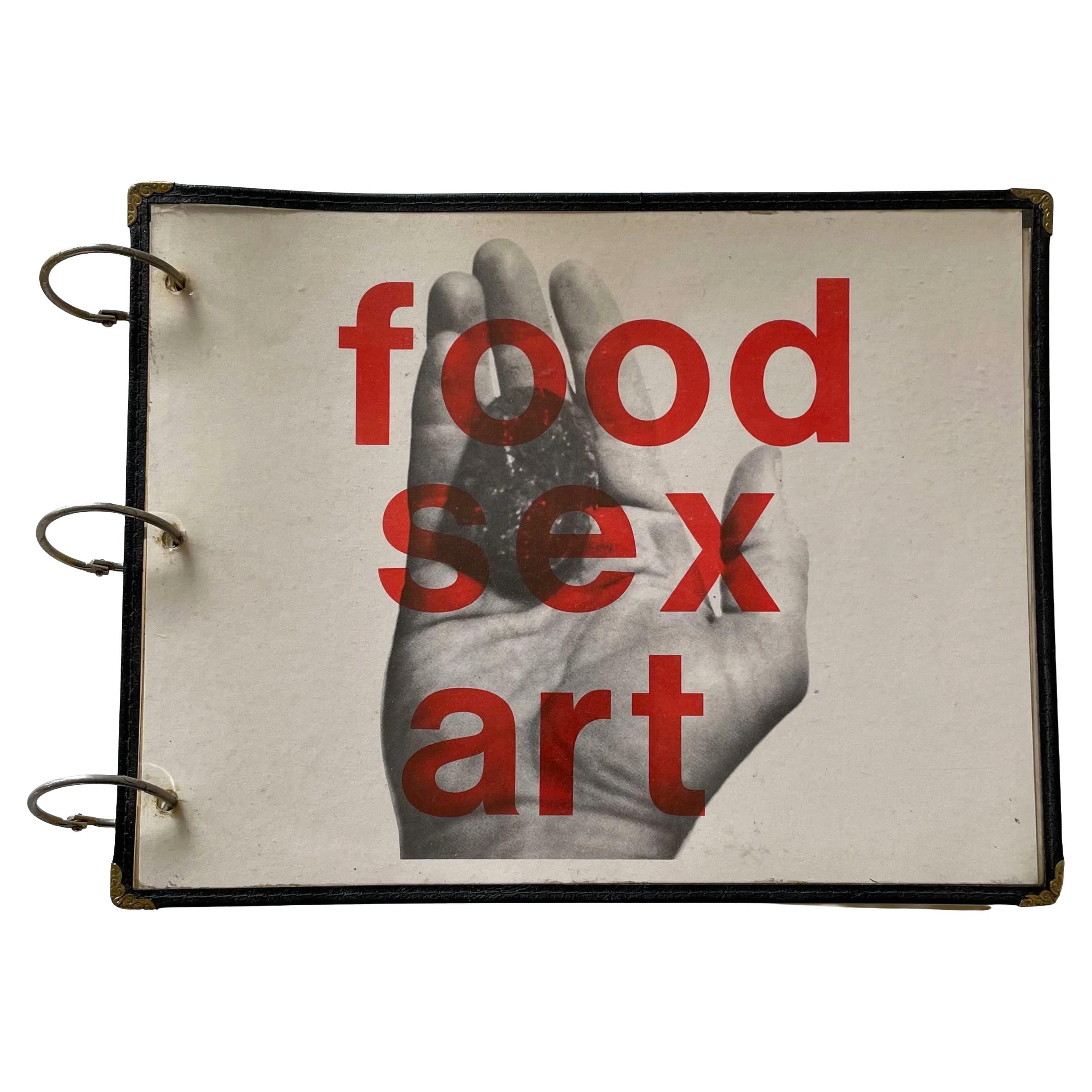 Food Sex Art: The Starving Artists
 Cookbook (With Five Signatures) For Sale