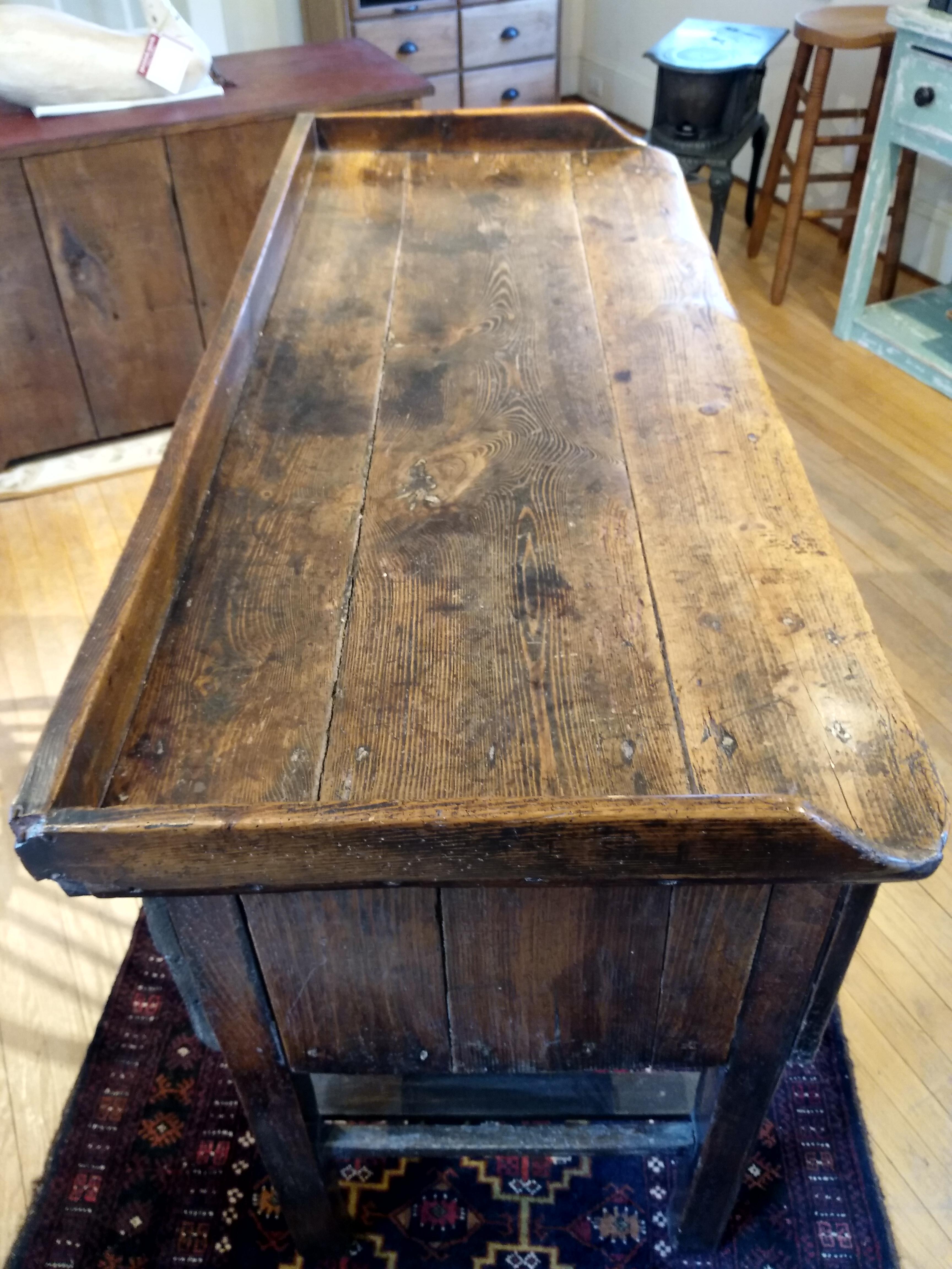 Food Storage Cupboard from a Scottish Kitchen In Distressed Condition In Sheffield, MA