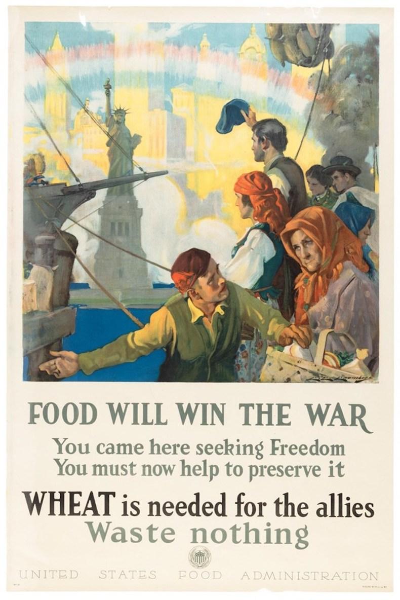 food administration ww1 propaganda poster