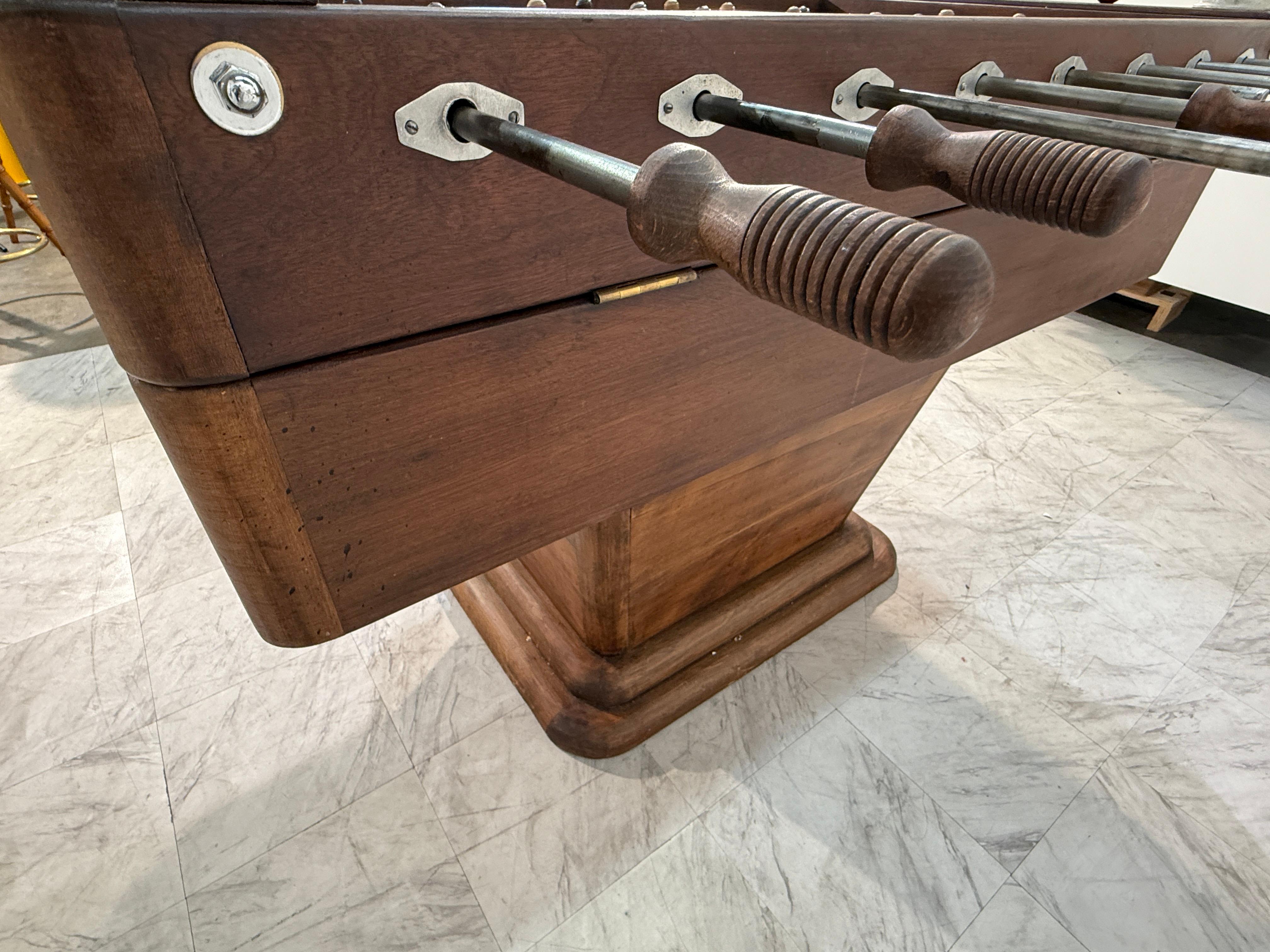 Foosballtisch von Lux-Foot. Frankreich 1950/60 im Angebot 4