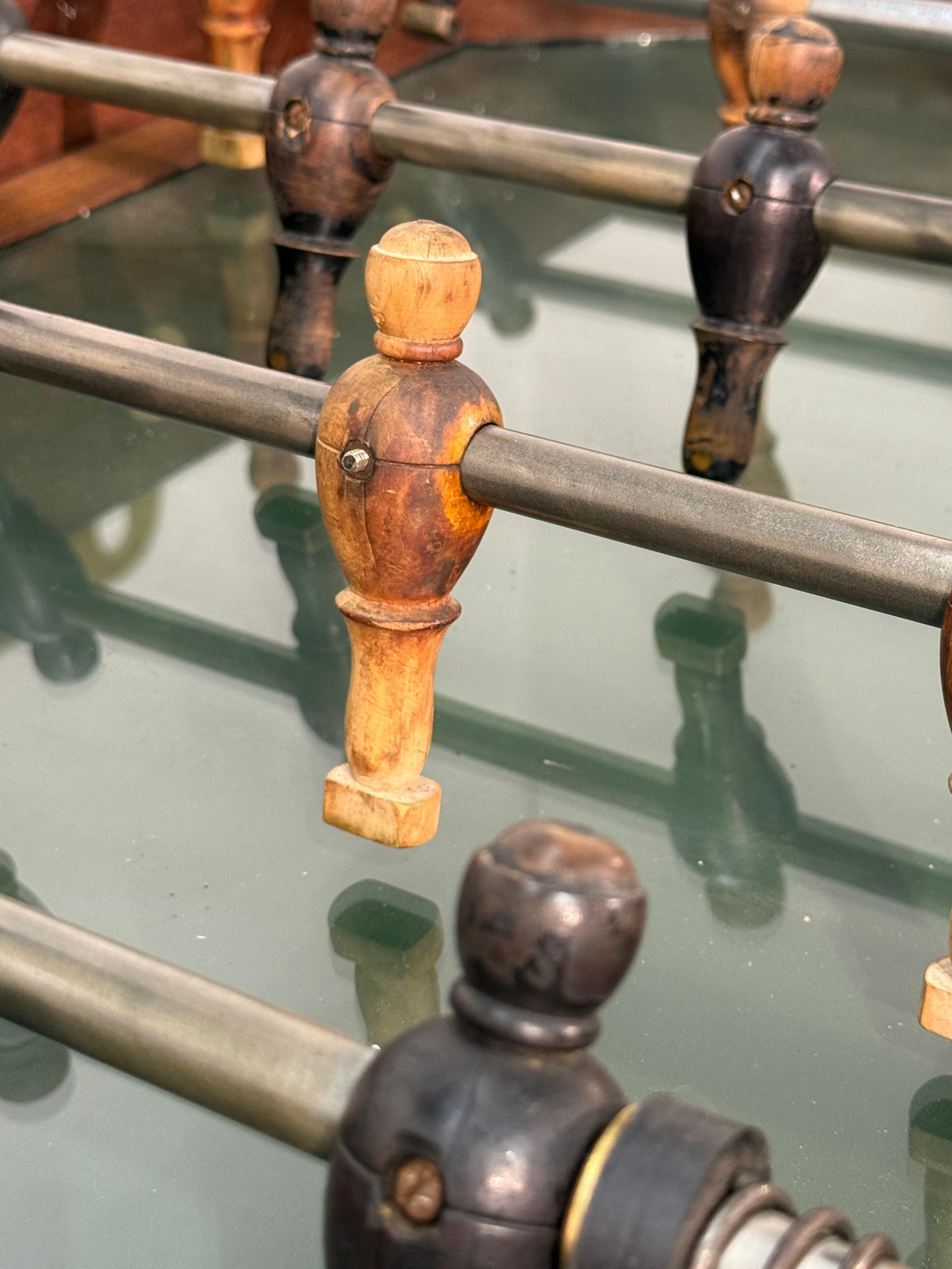 Foosballtisch von Lux-Foot. Frankreich 1950/60 (Moderne der Mitte des Jahrhunderts) im Angebot