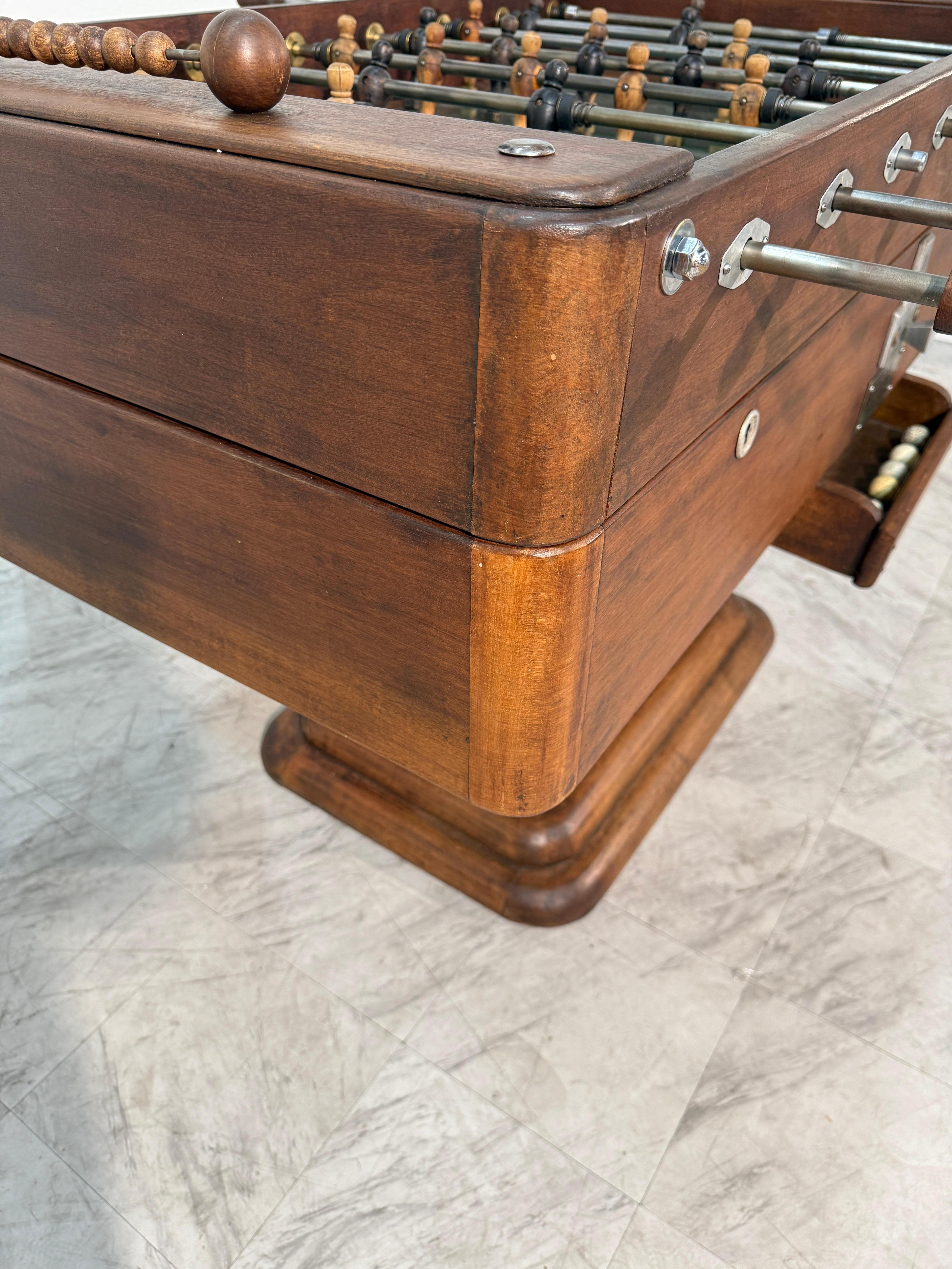 Foosballtisch von Lux-Foot. Frankreich 1950/60 im Zustand „Gut“ im Angebot in Los Angeles, CA