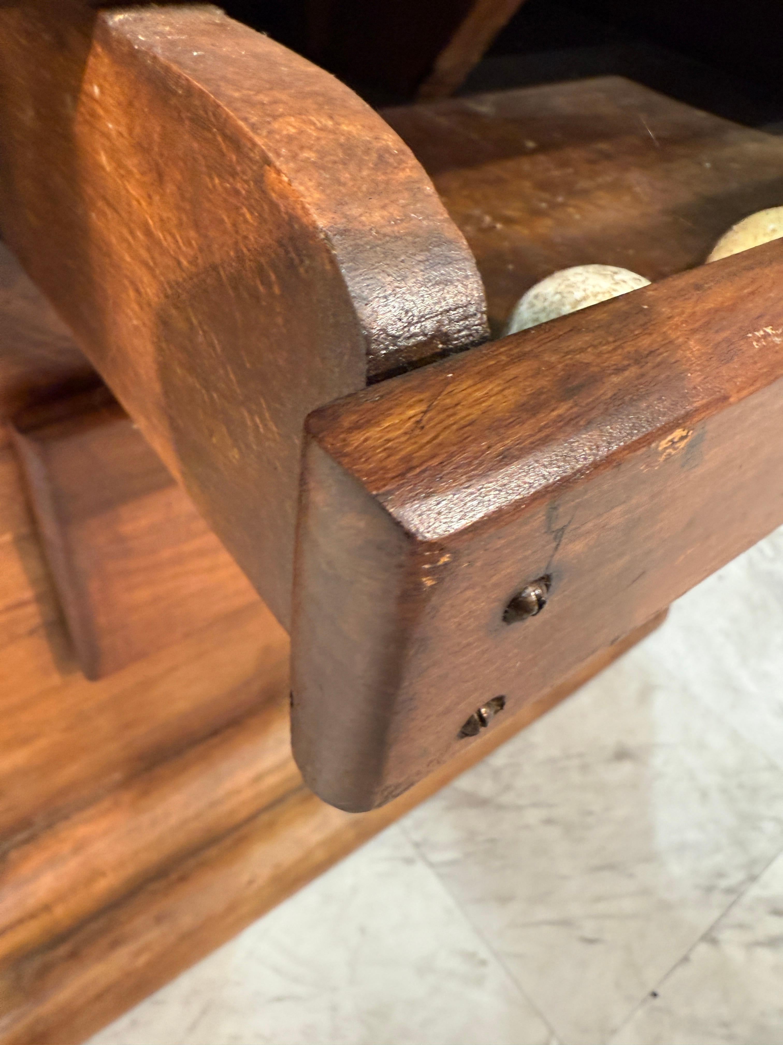 Foosballtisch von Lux-Foot. Frankreich 1950/60 (Holz) im Angebot