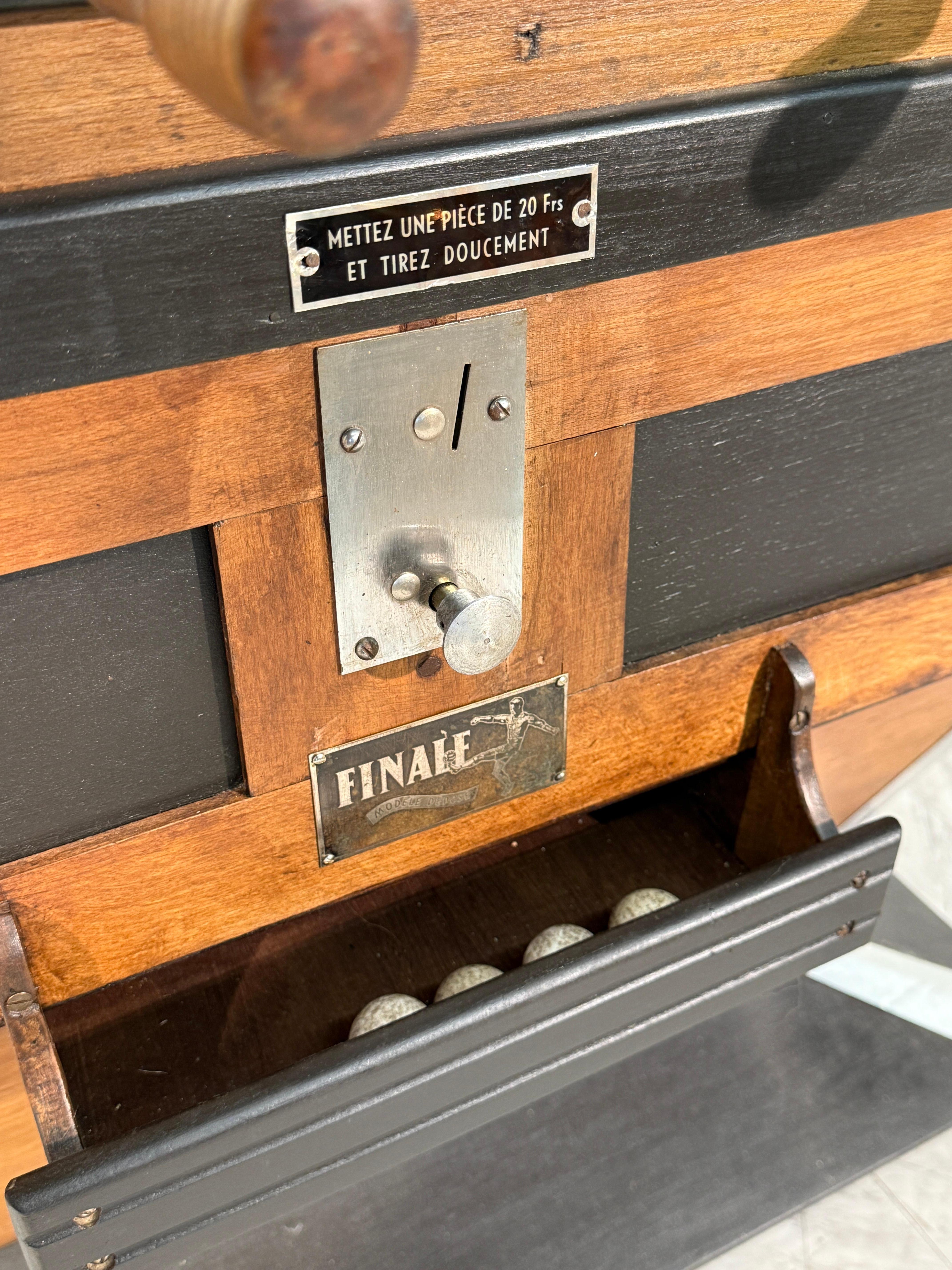Mid-20th Century Foosball table - vintage - France 1960 For Sale