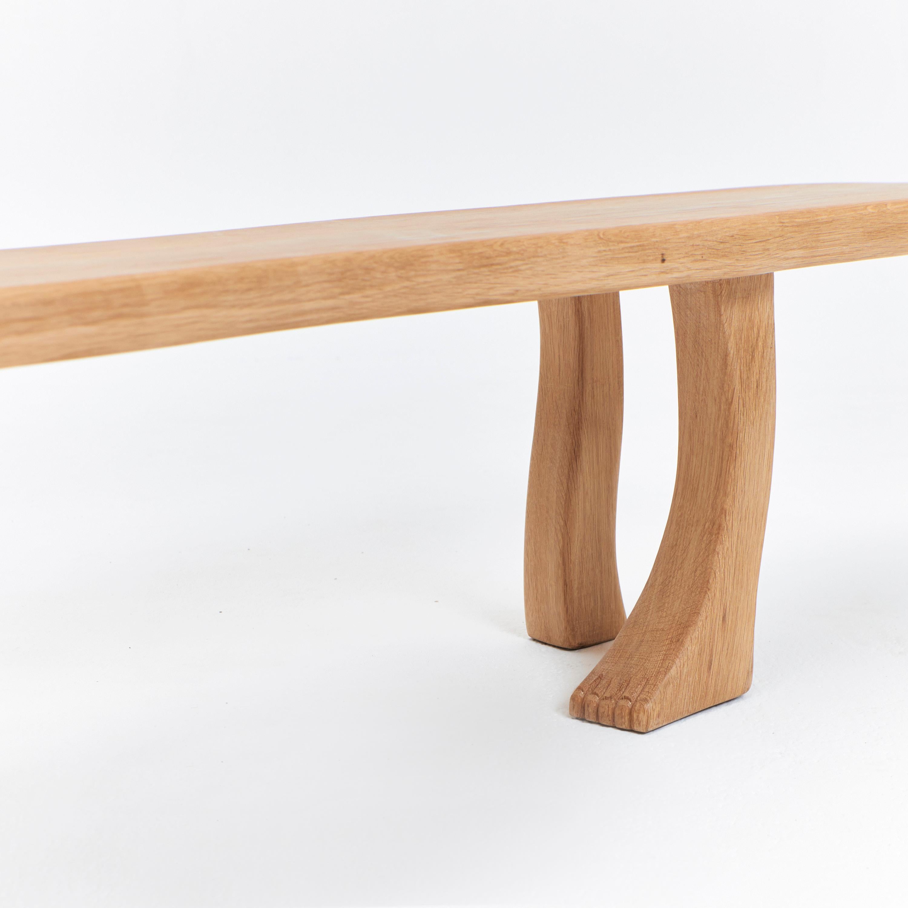 Banc à pieds par Project 213A en vente 4