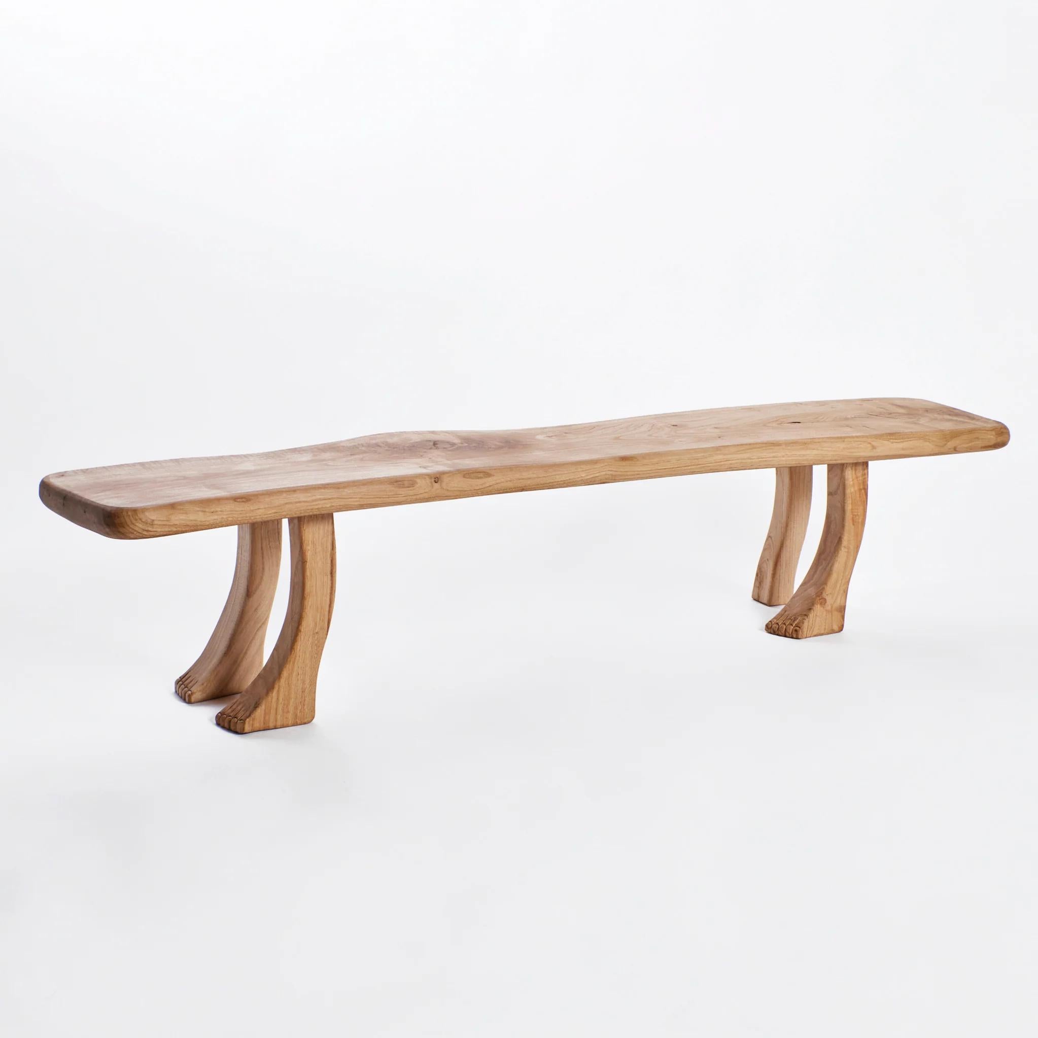 Portuguese Foot Bench by Project 213A For Sale