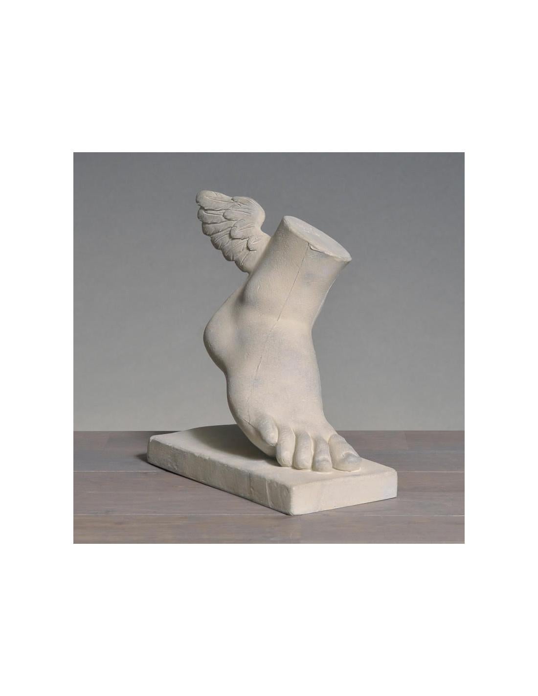 Piede del Dio Hermes in gesso e resina, XX secolo.

Scultura del piede alato del dio Hermes in gesso e resina, XX secolo.
H: 25cm, L: 26,5cm, P: 11cm

Contattaci prima di ordinare per confermare la disponibilità del prodotto.
