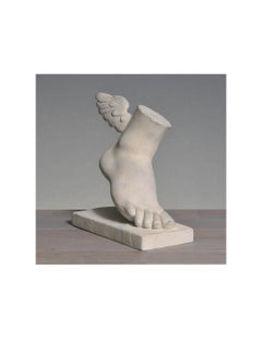 Piede del Dio Hermes in gesso e resina, XX secolo.