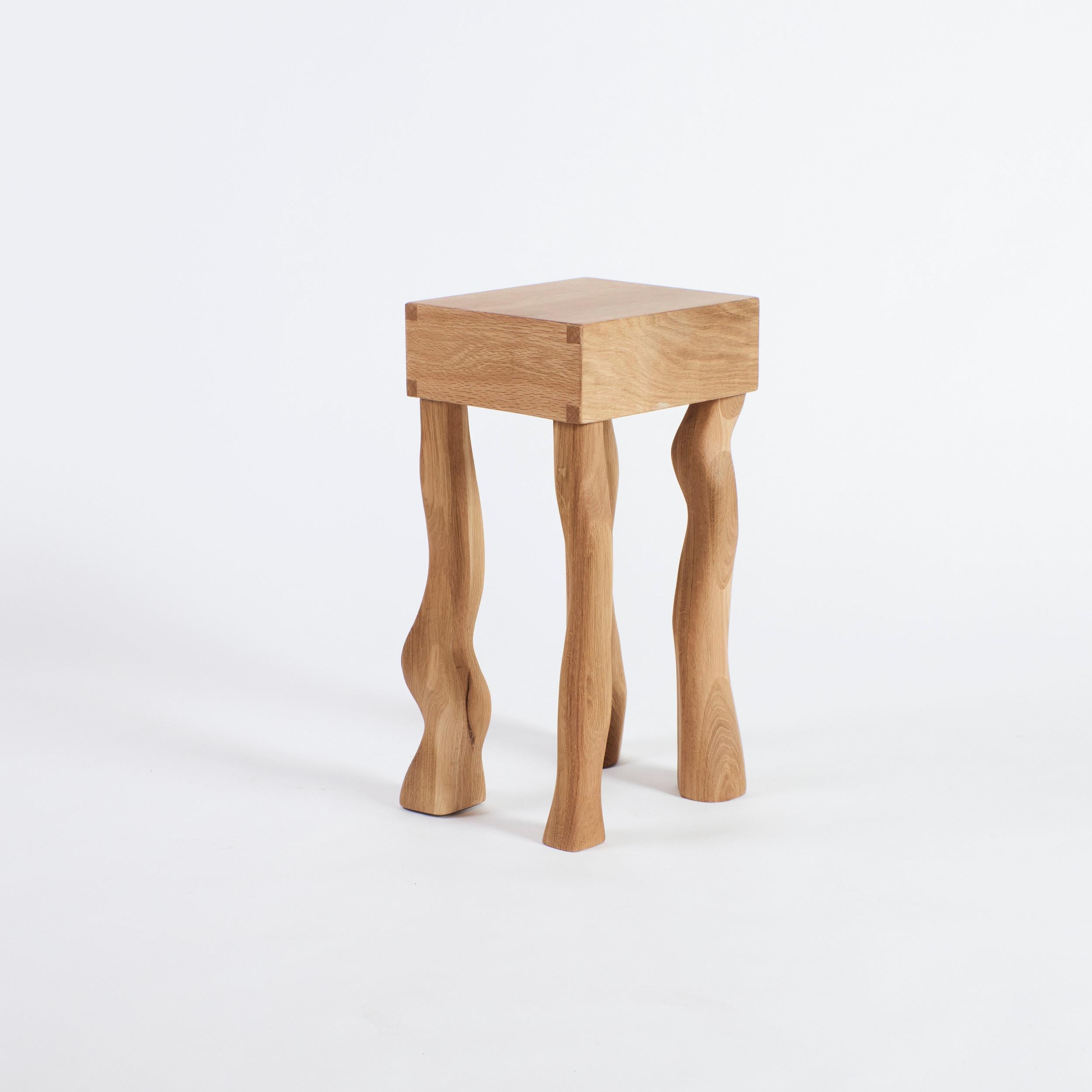 Foot Side Table (Pair) For Sale 9