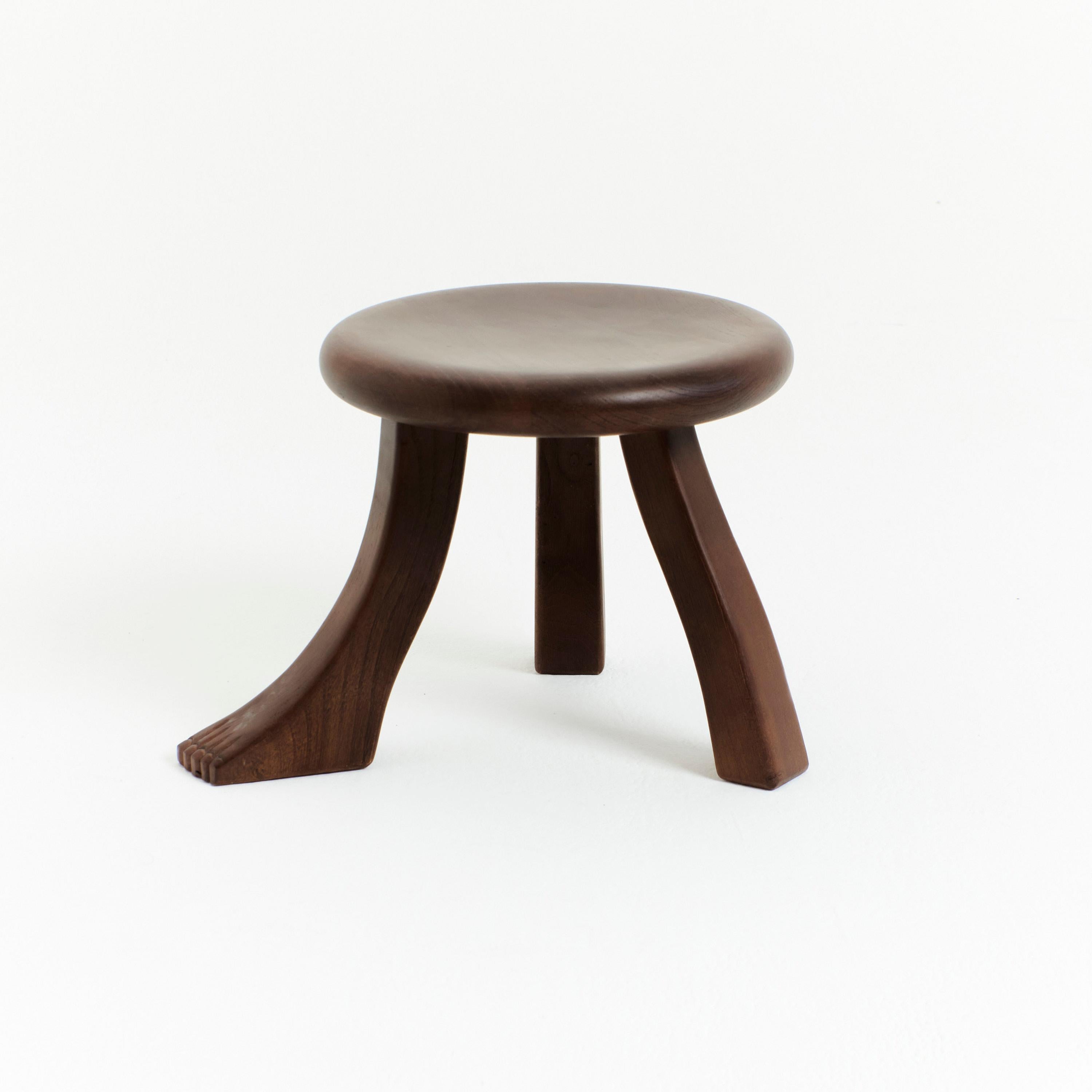 Foot Stool Brown Chestnut For Sale 1