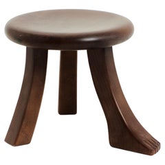 Foot Stool Brown Chestnut