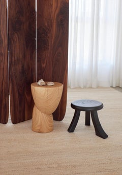 Tabouret de pied en noir