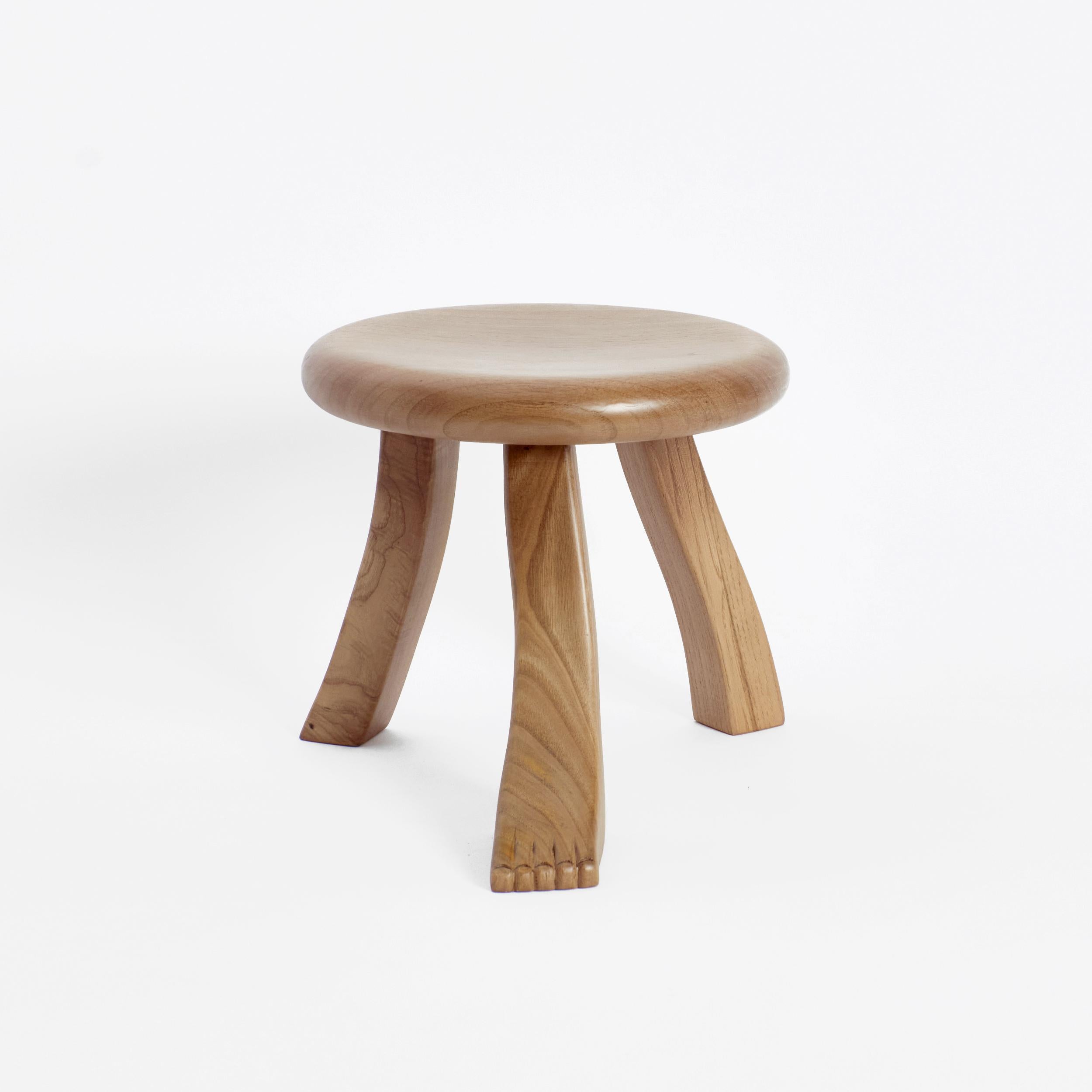 Foot Stool in Natural by Project 213A In New Condition For Sale In Geneve, CH