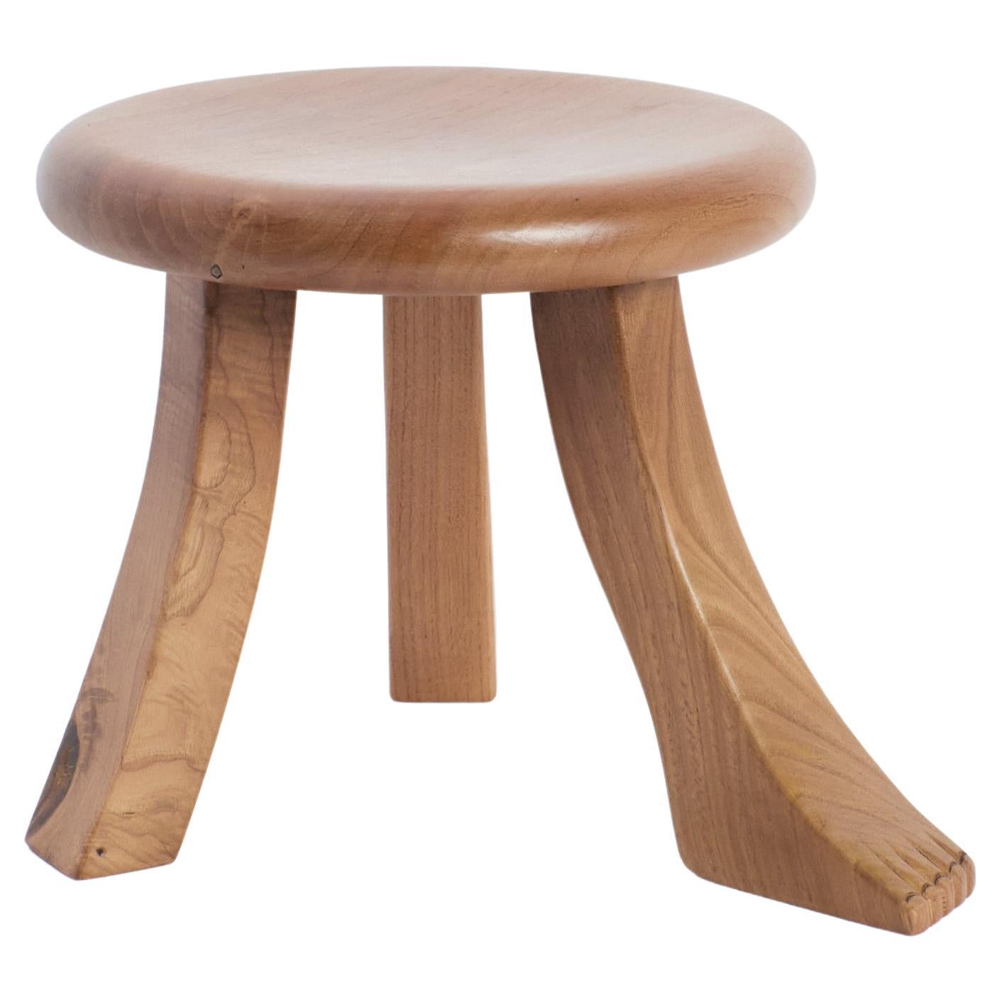 Foot Stool in Natural by Project 213A For Sale