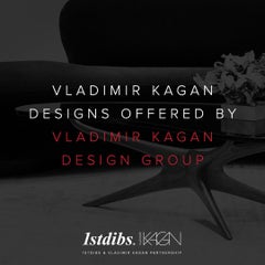 Foot Stool in Red Offered by Vladimir Kagan Design Group