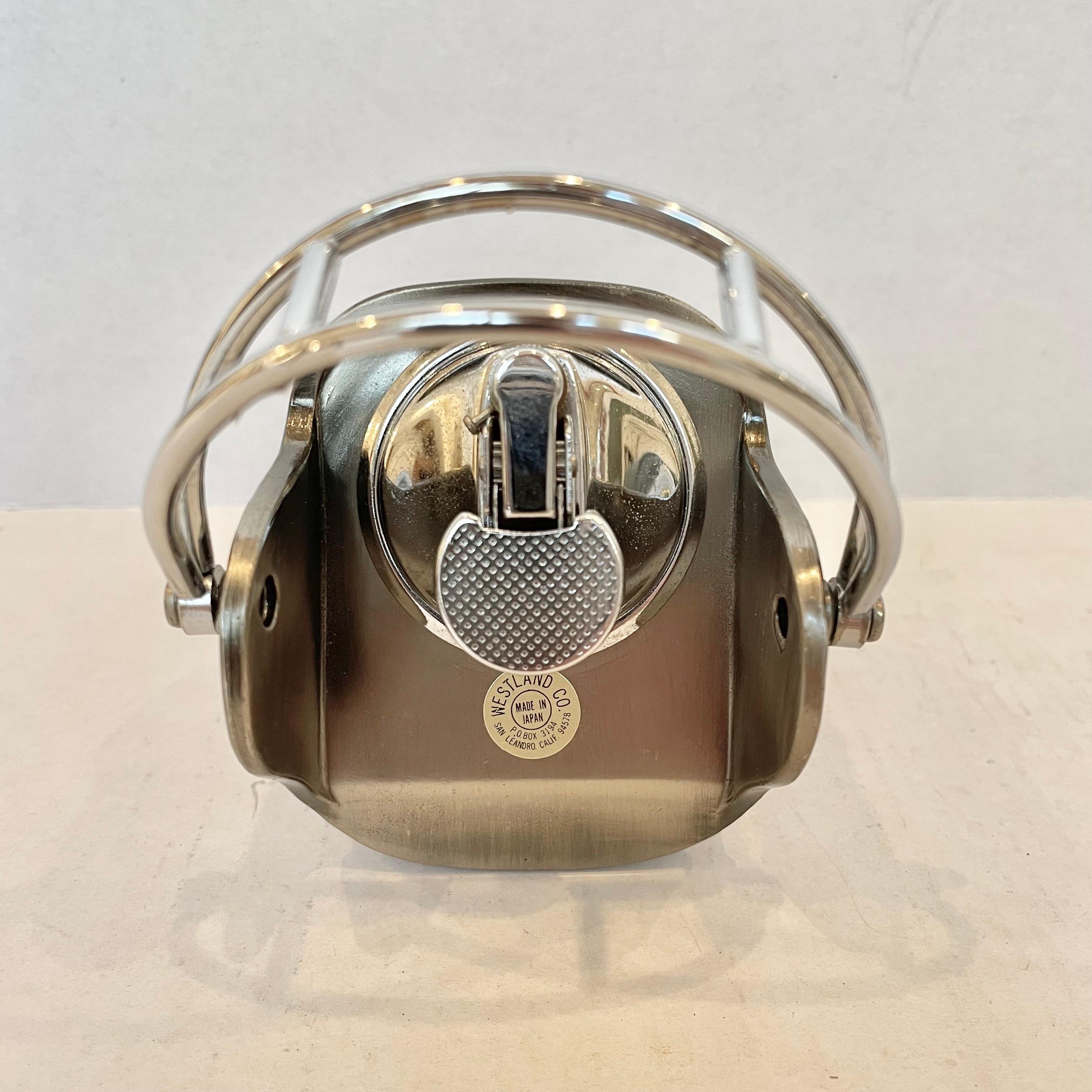 Metal Football Helmet Lighter, 1980s Japan
