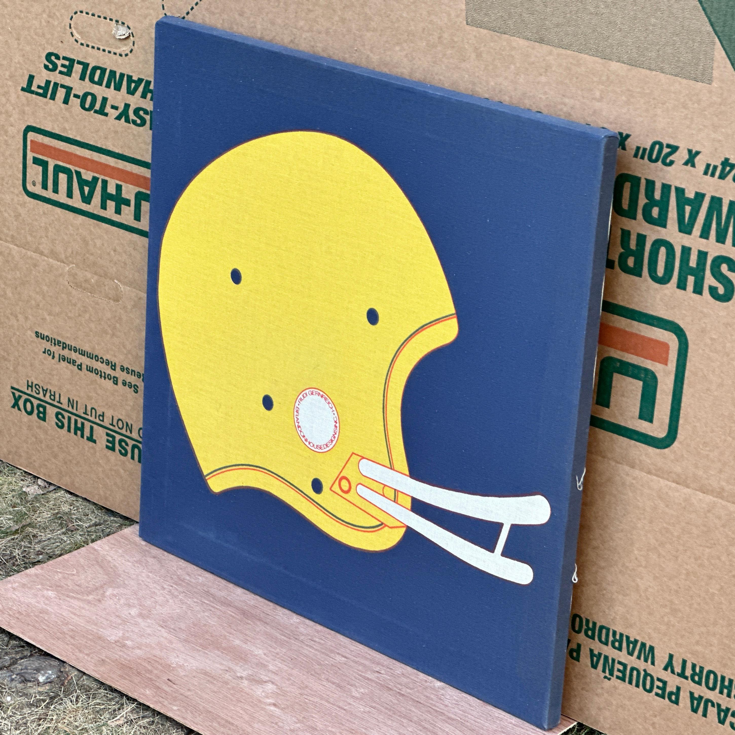 Postmoderno Casco da calcio di Rudi Gernreich per In-House Designs Inc. in vendita