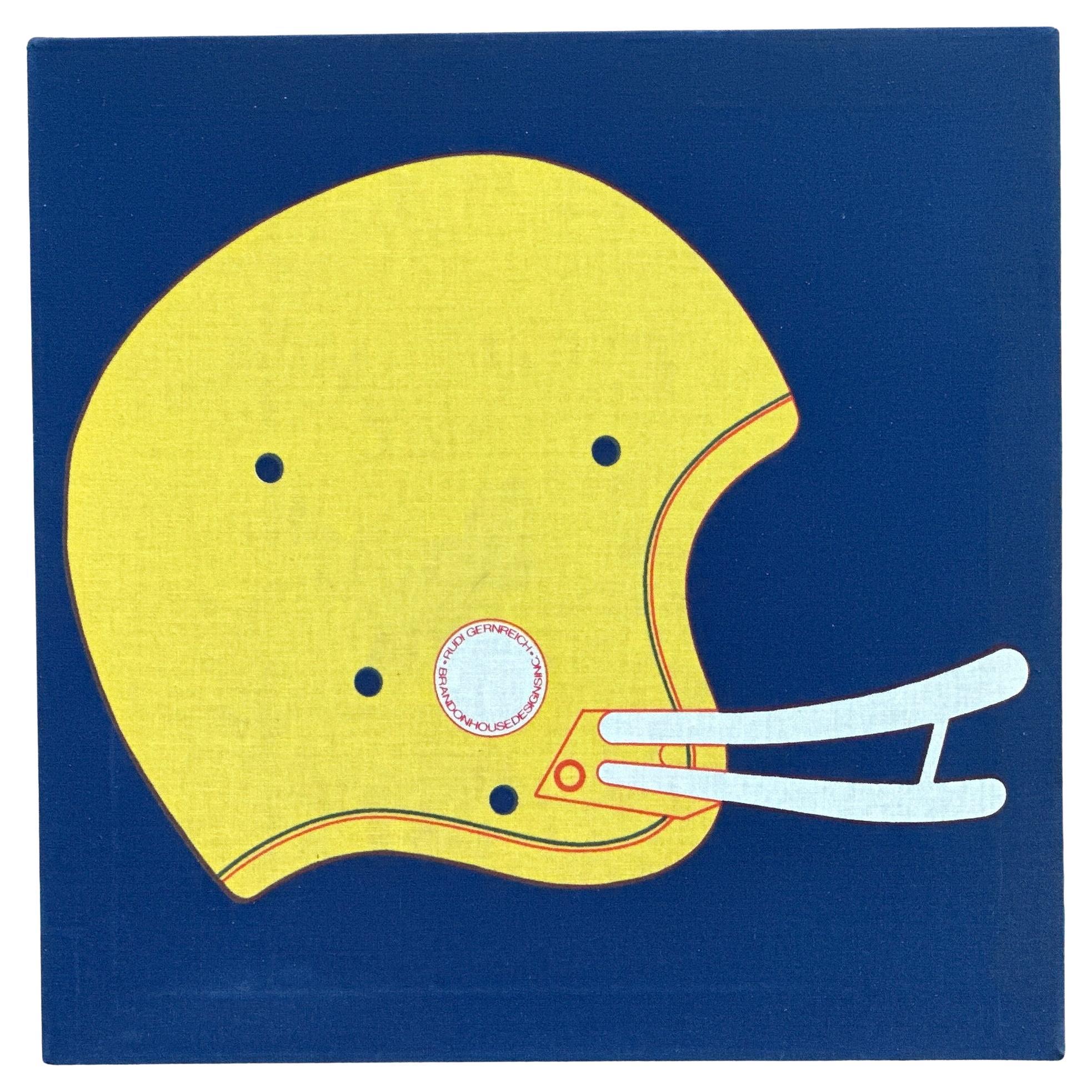 Casco da calcio di Rudi Gernreich per In-House Designs Inc. in vendita