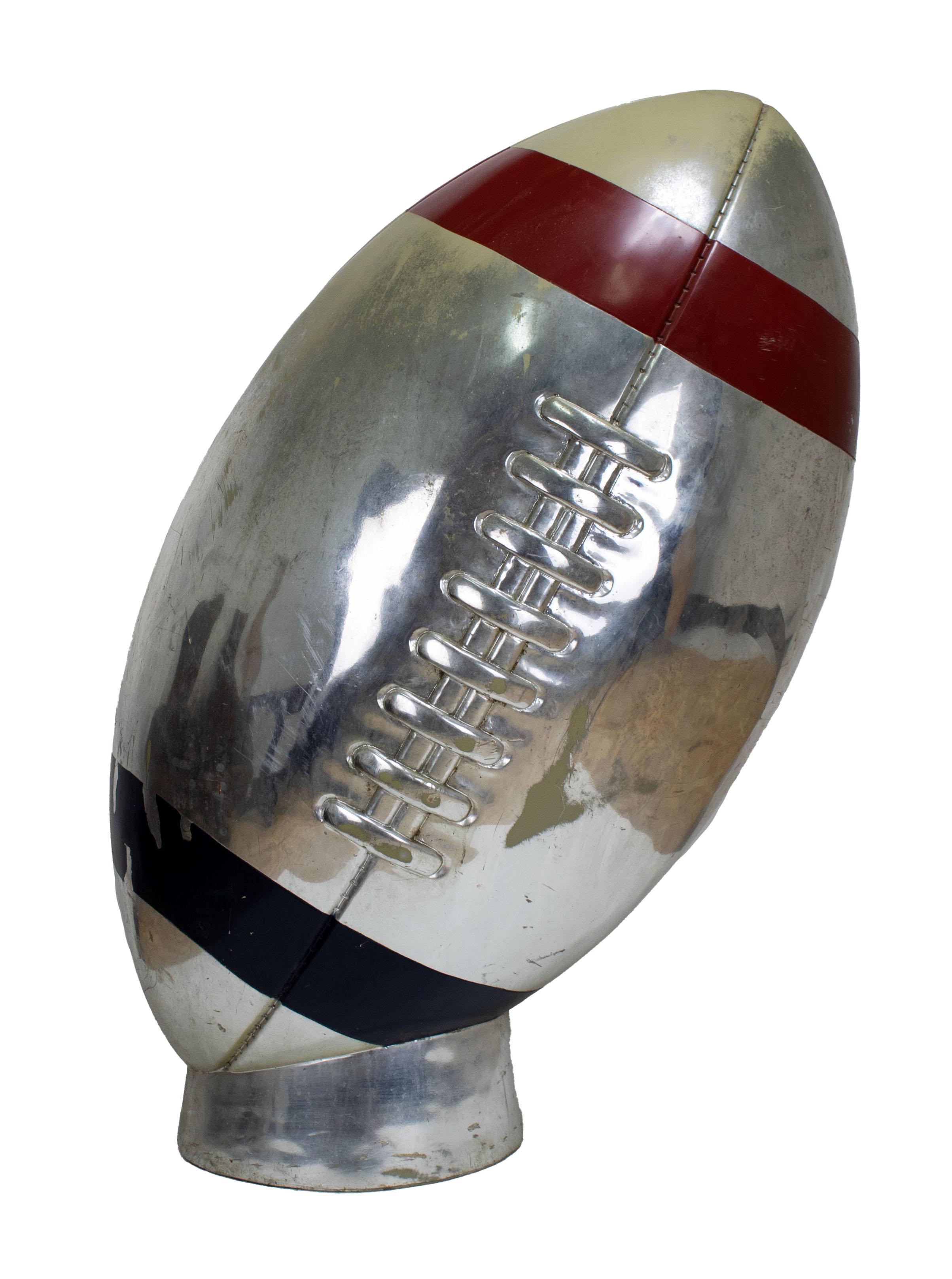 Modern Football Mascot Sculpture, Oversized, 60in High For Sale