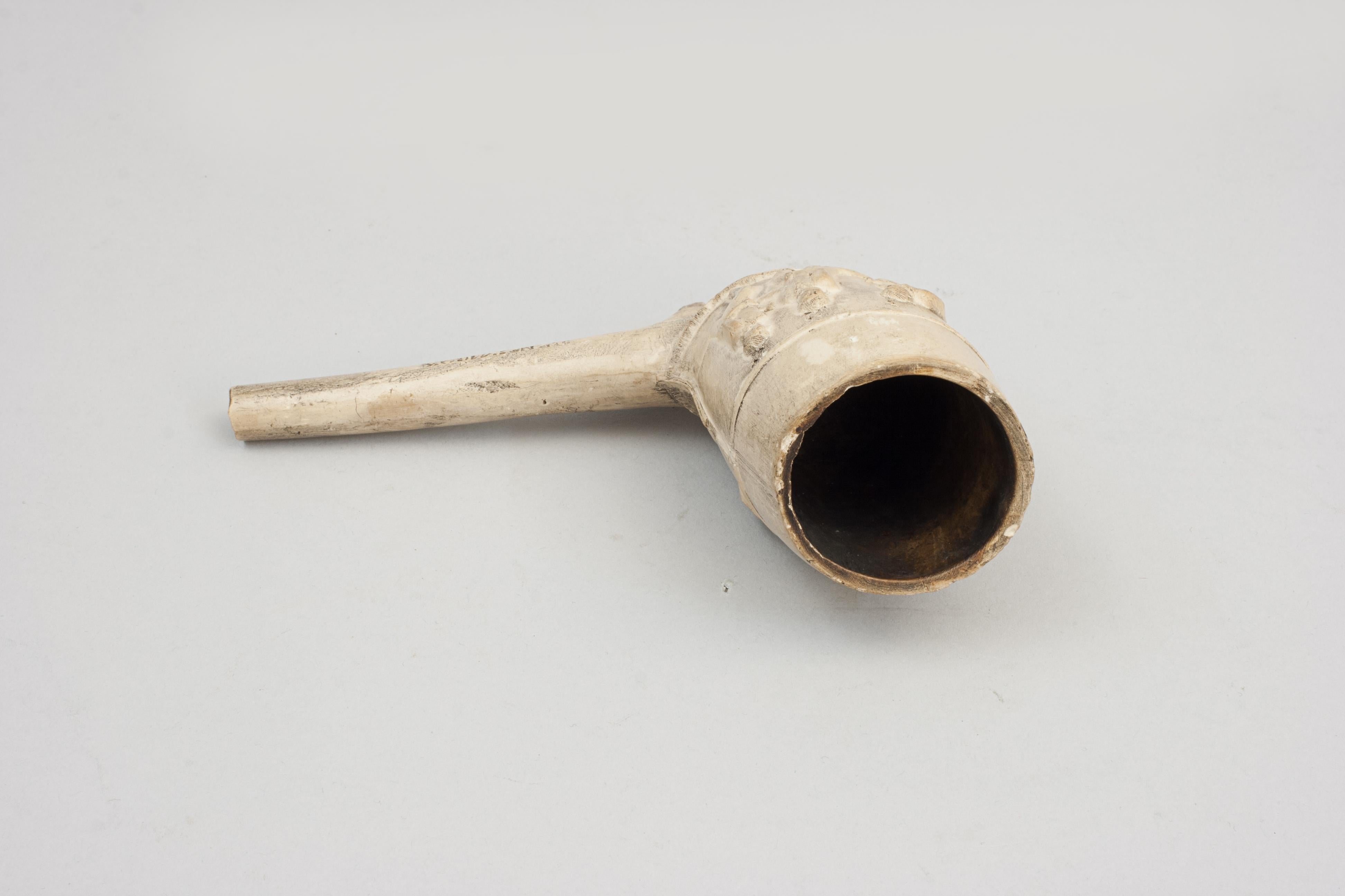 Antique Football, Rugby Clay Pipe For Sale 2