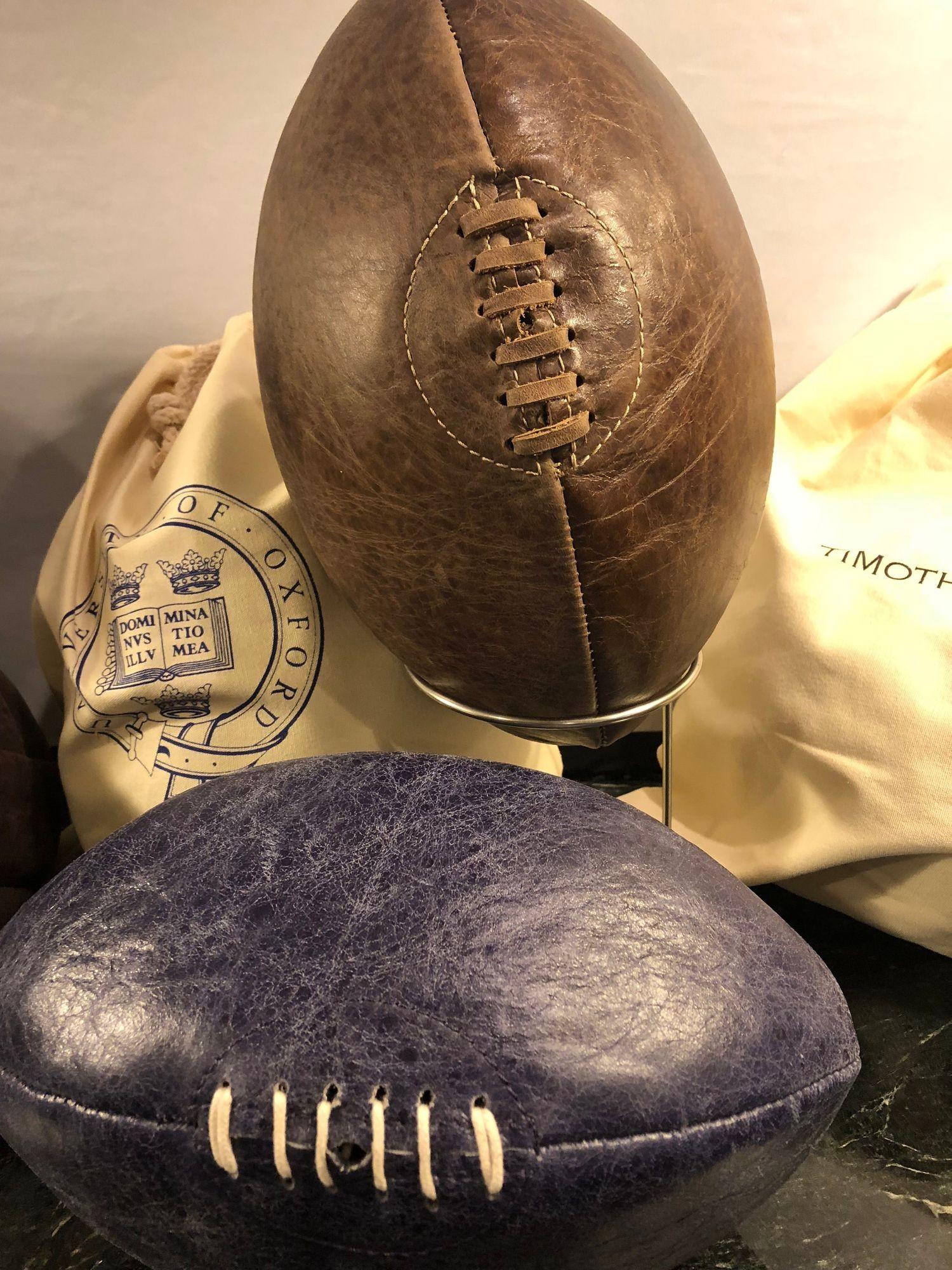 20th Century Leather Footballs and Soccer Balls by Timothy Oulton, Selling Individually