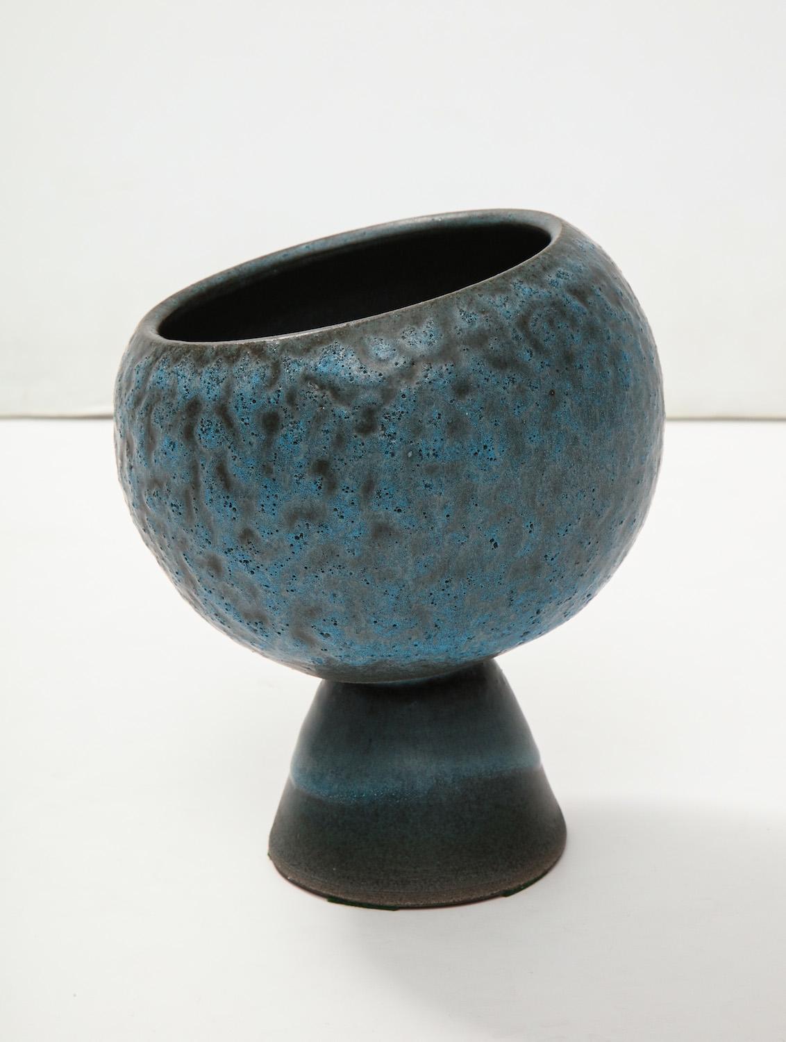 Mid-Century Modern Footed Bowl by David Haskell