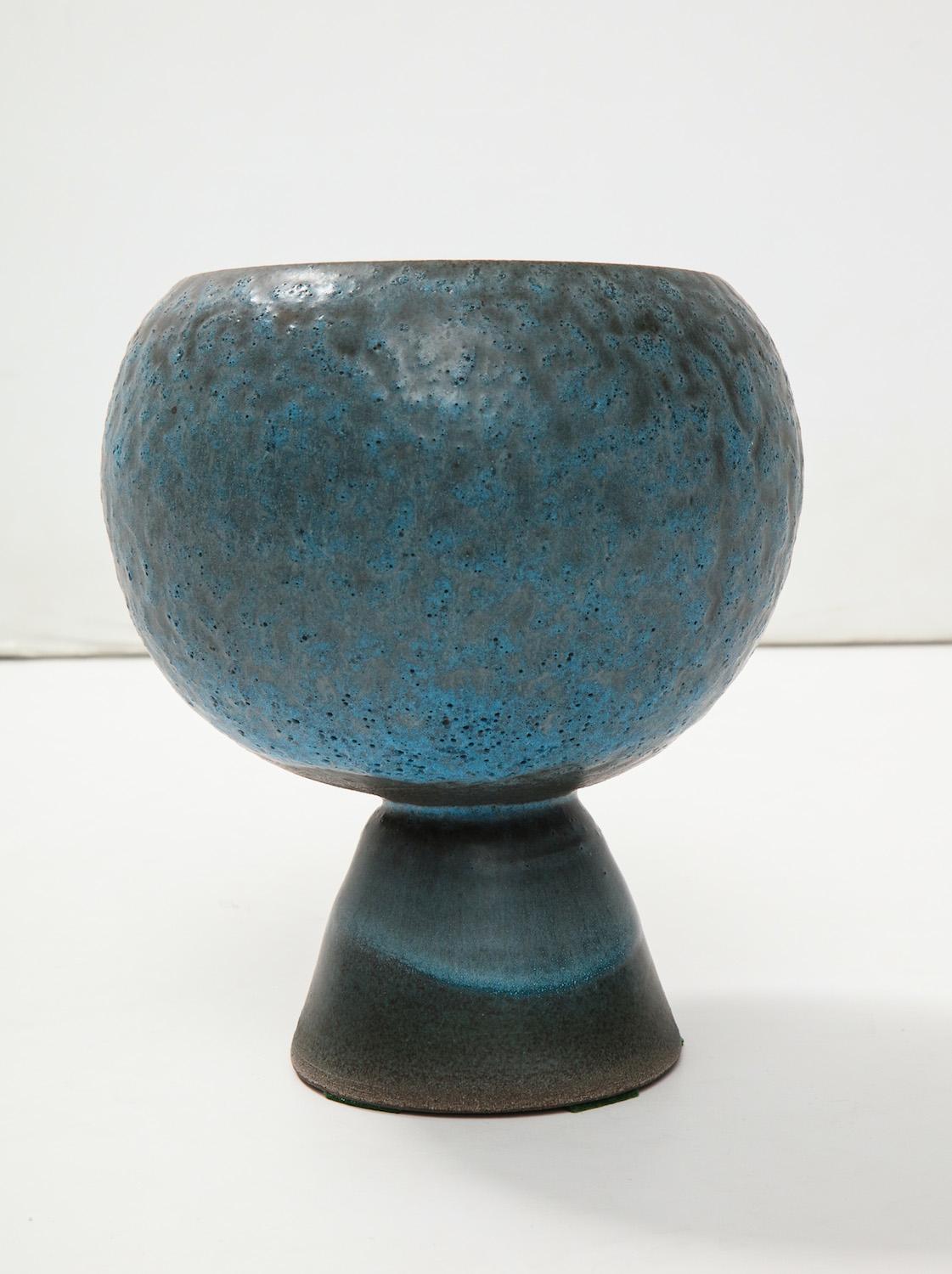 Hand-Crafted Footed Bowl by David Haskell